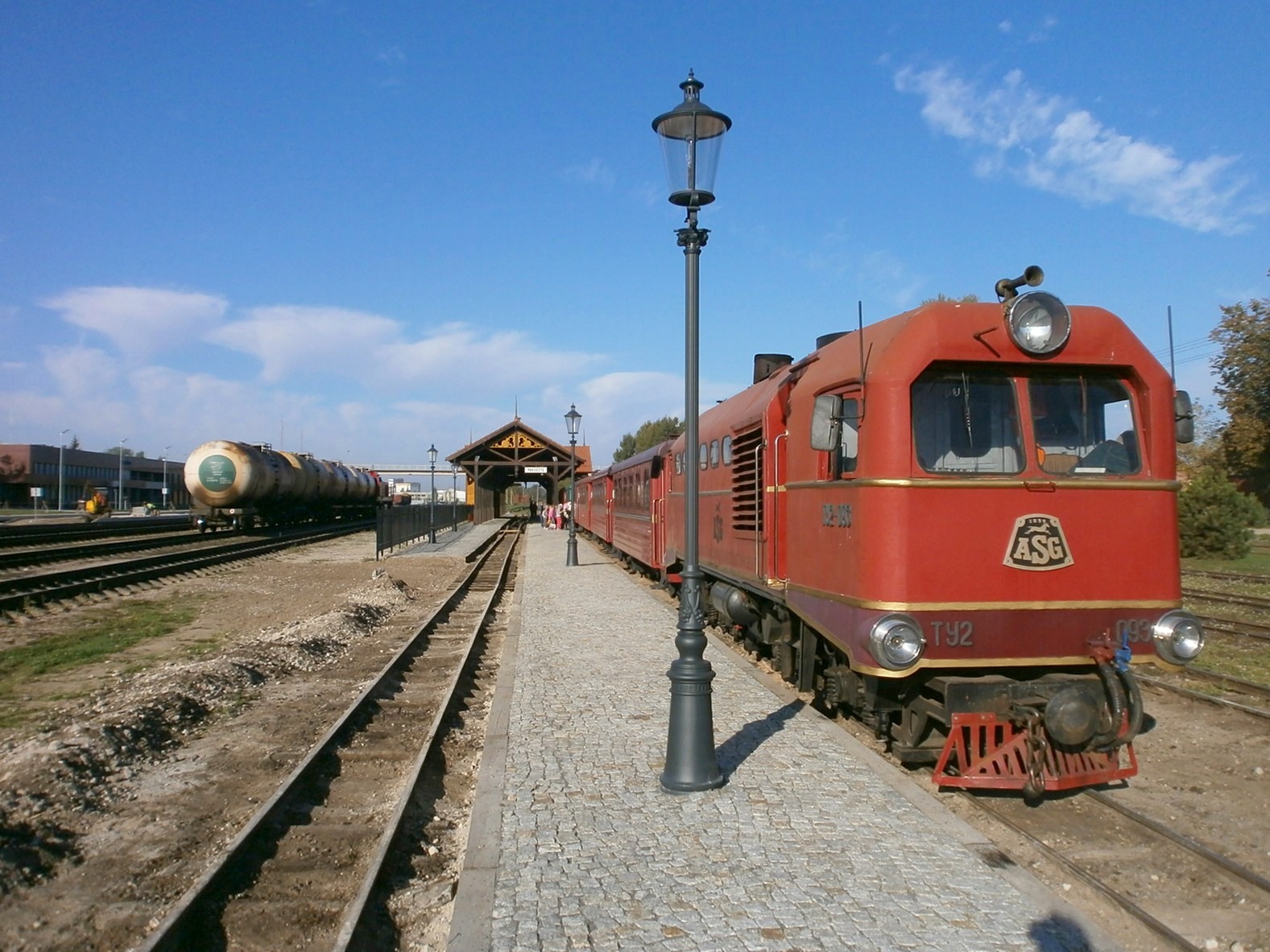 Аукштайтская узкоколейная железная дорога 
  —  фотографии, сделанные в 2014 году (часть 4)
