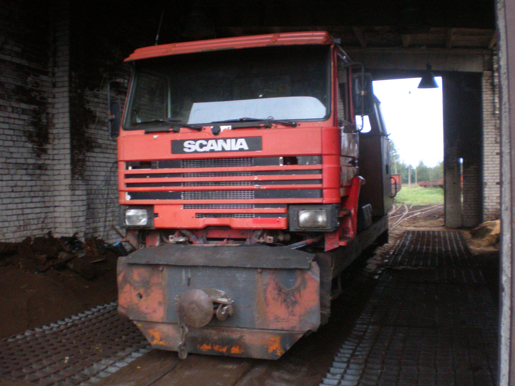 Узкоколейная железная дорога торфобрикетного завода Сангла — фотографии, сделанные в 2008 году (часть 2)