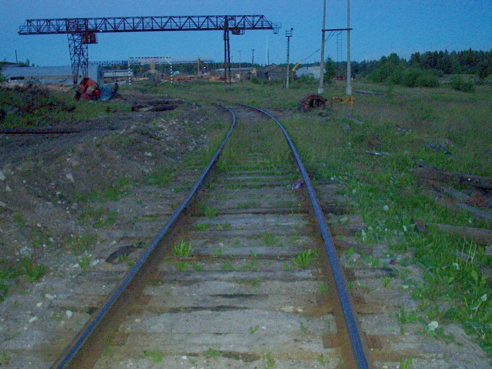 Киземская узкоколейная железная дорога — фотографии, сделанные в 2005 году  (часть 1)