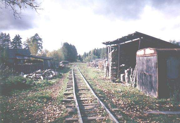 Колногорская узкоколейная железная дорога - фотографии, сделанные в 2004 году