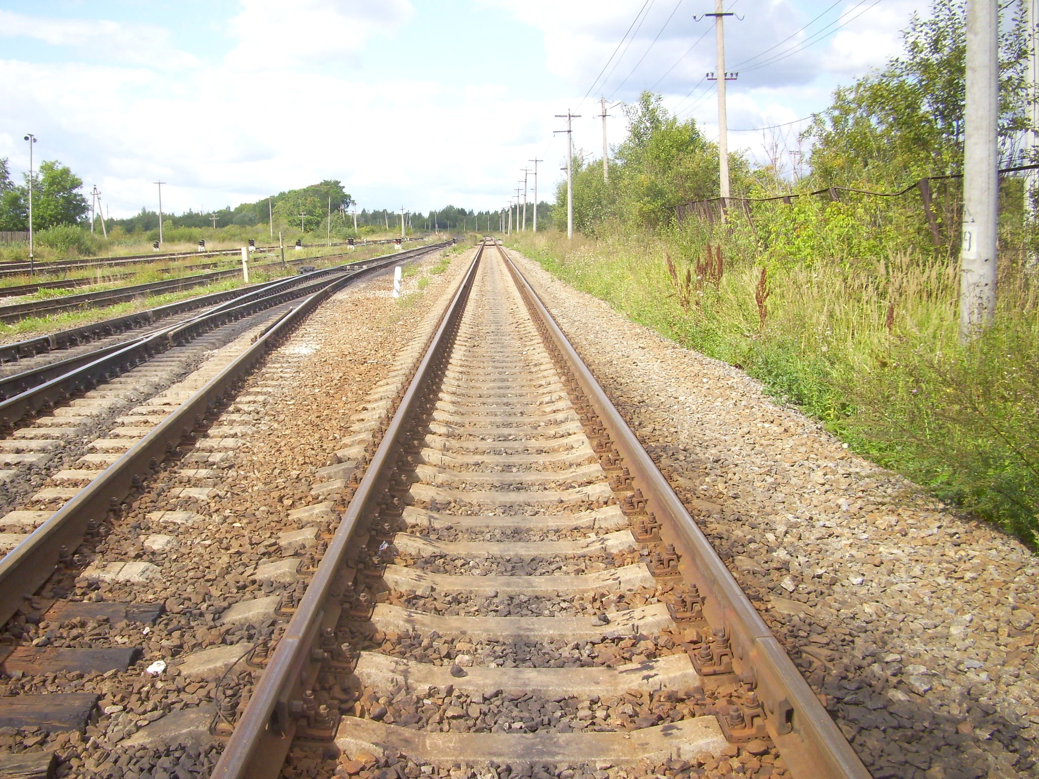 Железнодорожная линия Валдай — Крестцы 
  —  фотографии, сделанные в 2011 году (часть 1)