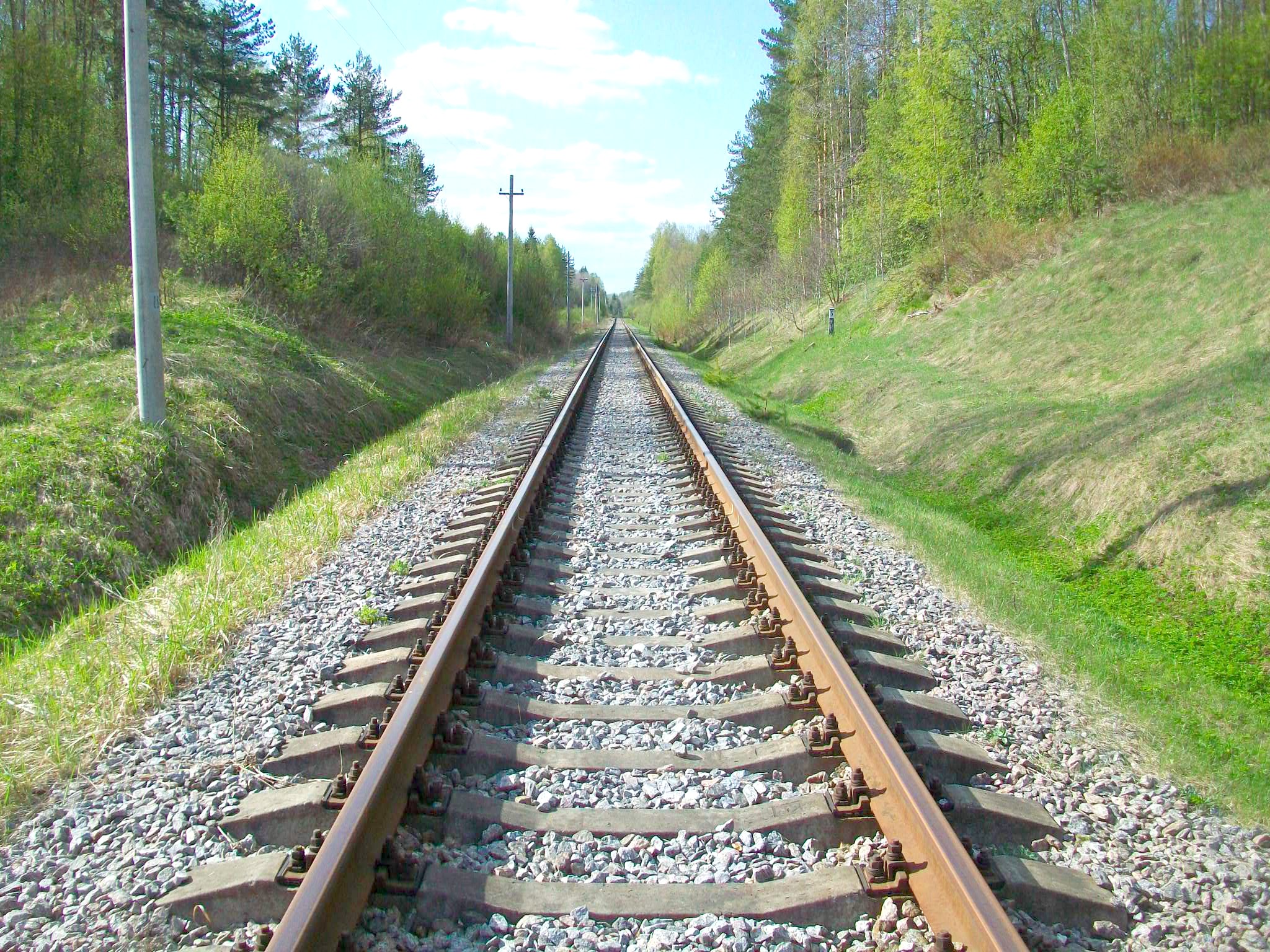 Железнодорожная линия Валдай — Крестцы 
  —  фотографии, сделанные в 2015 году (часть 4)