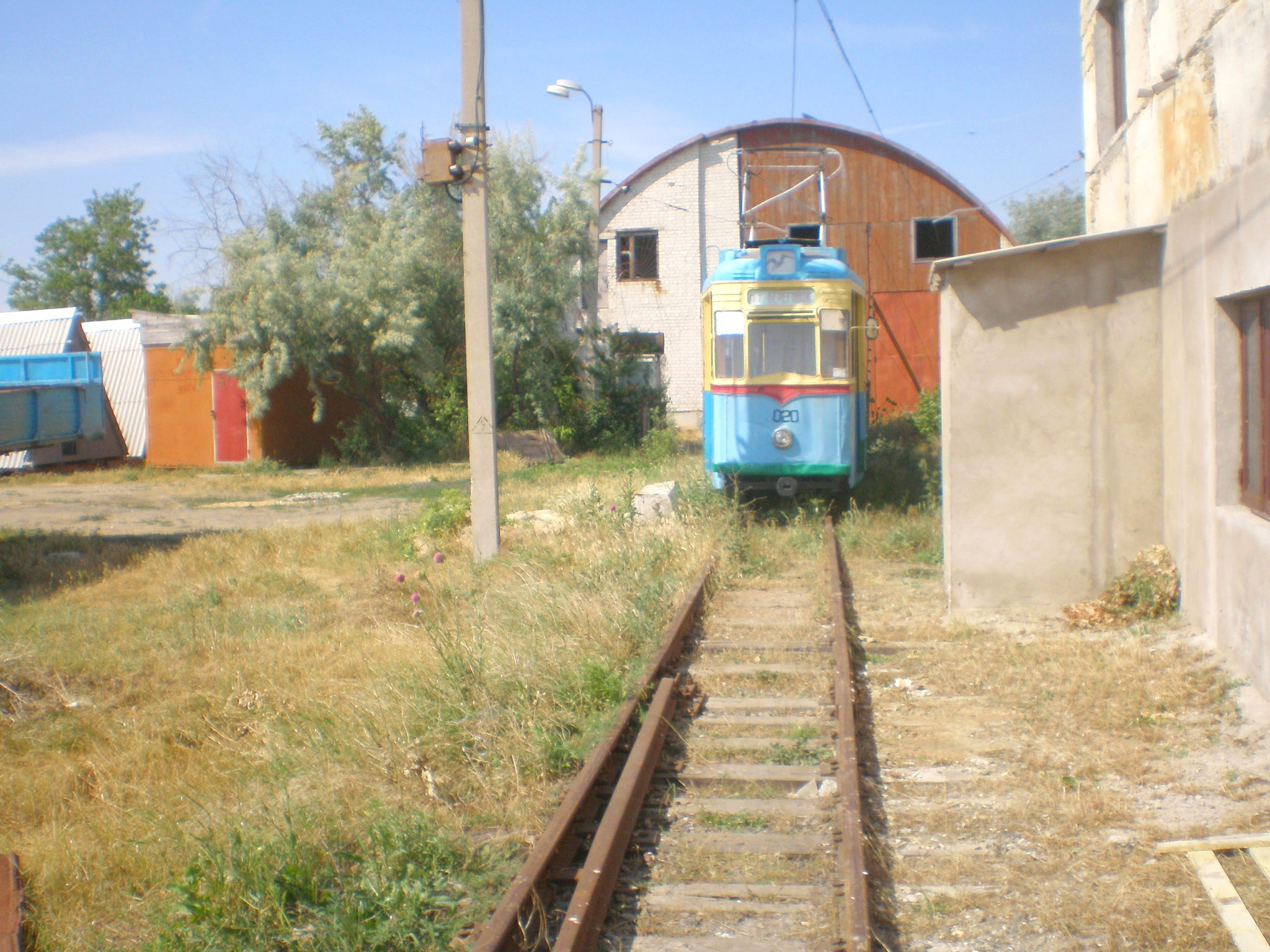 Трамвай  села Молочное —  фотографии, сделанные в 2009 году (часть 2)