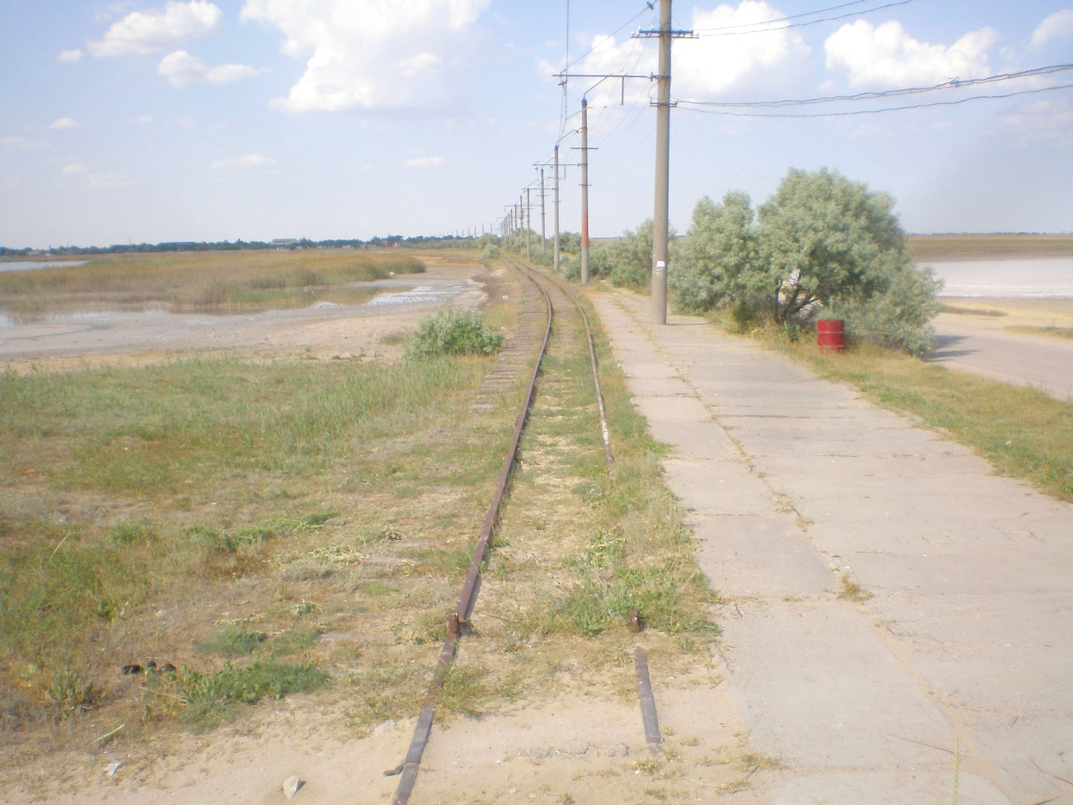 Трамвай  села Молочное —  фотографии, сделанные в 2009 году (часть 4)
