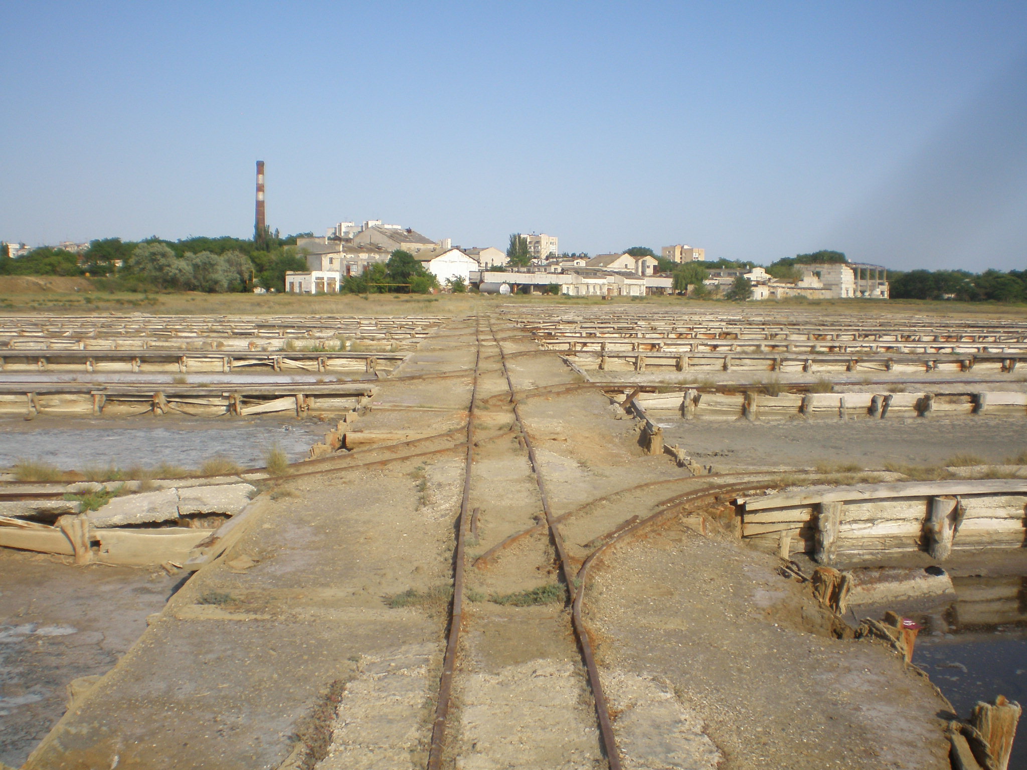 Узкоколейная железная дорога грязелечебницы Мойнаки
  —  фотографии, сделанные в 2009 году (часть 2)