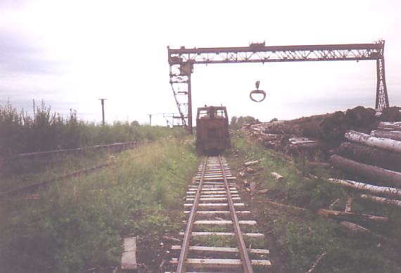 Поназыревская узкоколейная железная дорога — фотографии, сделанные в 2004 году