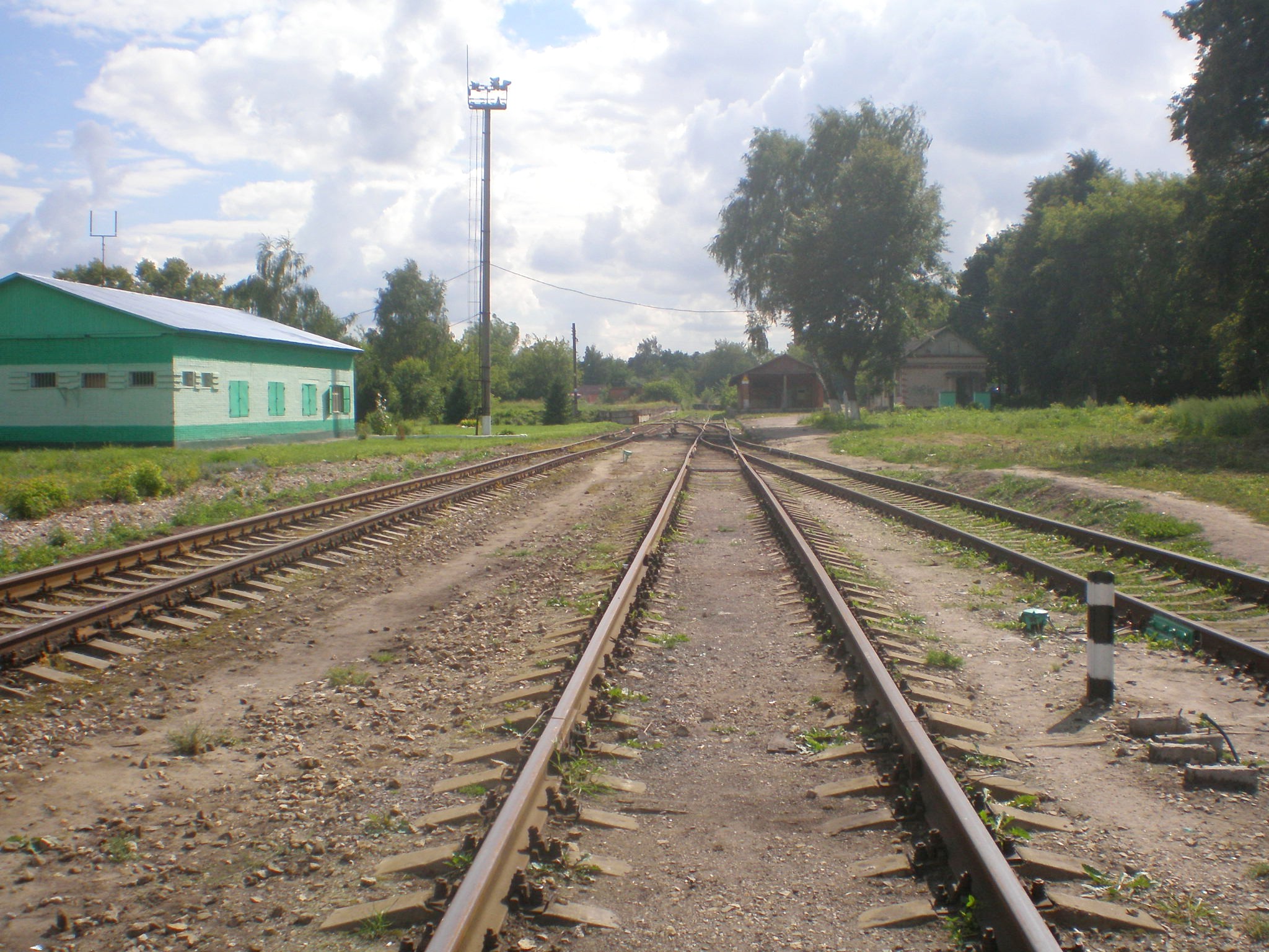 Железнодорожная линия Луховицы — Зарайск — фотографии, сделанные в 2008 году (часть 2)