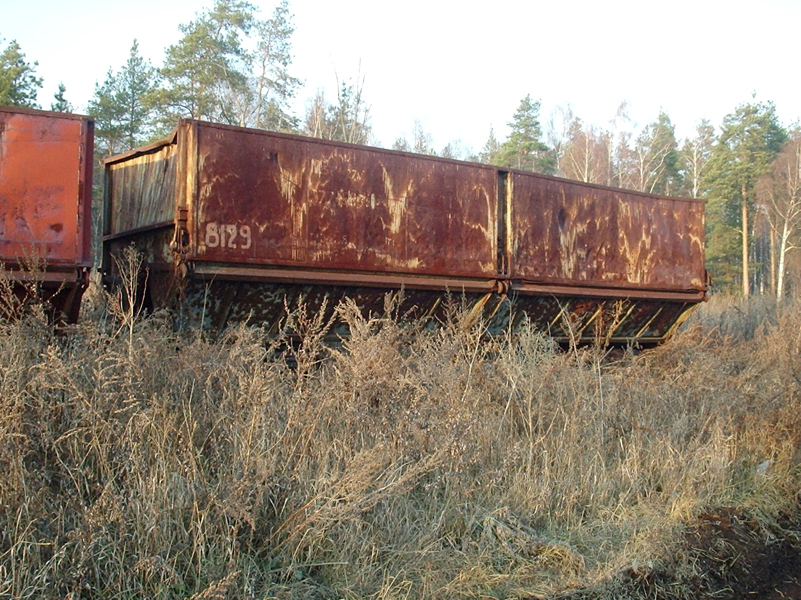Узкоколейная железная дорога торфопредприятия «Каданок» — фотографии, сделанные в 2005 году  (часть 2)