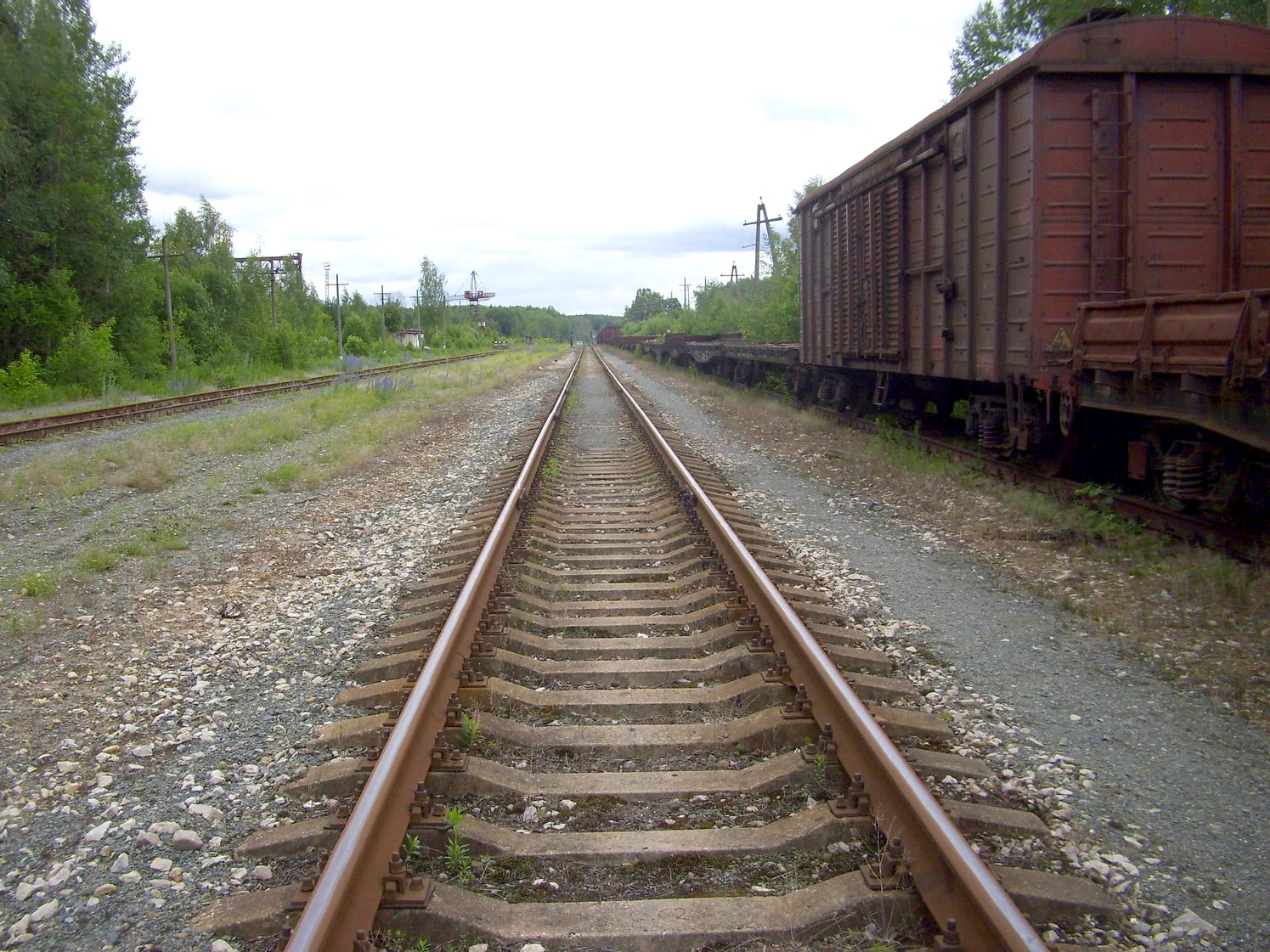 Железнодорожная линия Кривандино  —  Рязановка  —  фотографии, сделанные в 2010 году (часть 22)
