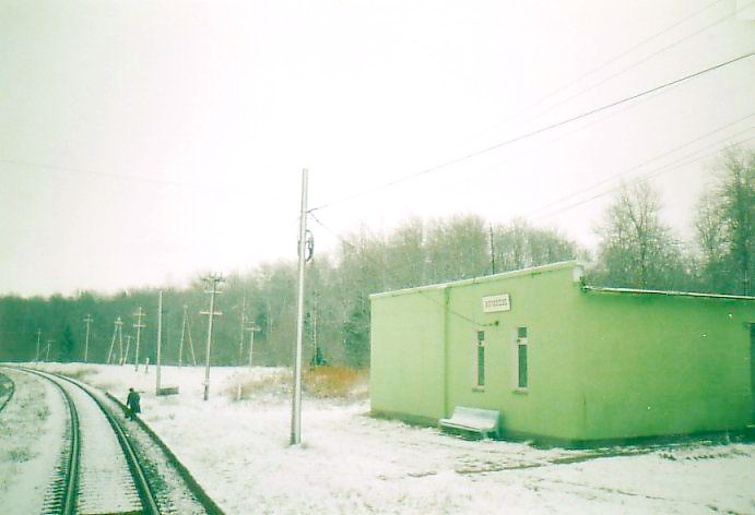 Московско-Виндавская железнодорожная линия на территории Московской области  — разъезд Муриково