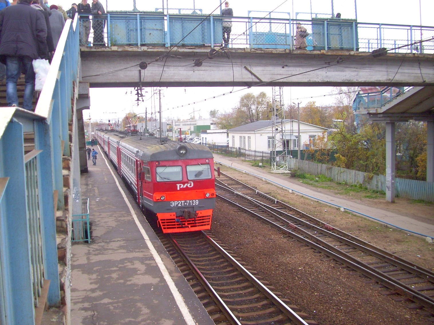 Московско-Виндавская железнодорожная линия на территории Московской области  — станция Нахабино