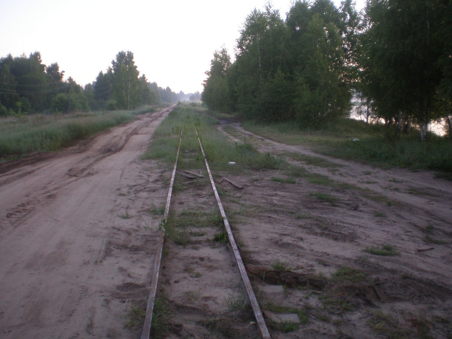 Узкоколейная железная дорога Радовицкого  транспортного управления — фотографии, сделанные в 2009 году (часть 26)