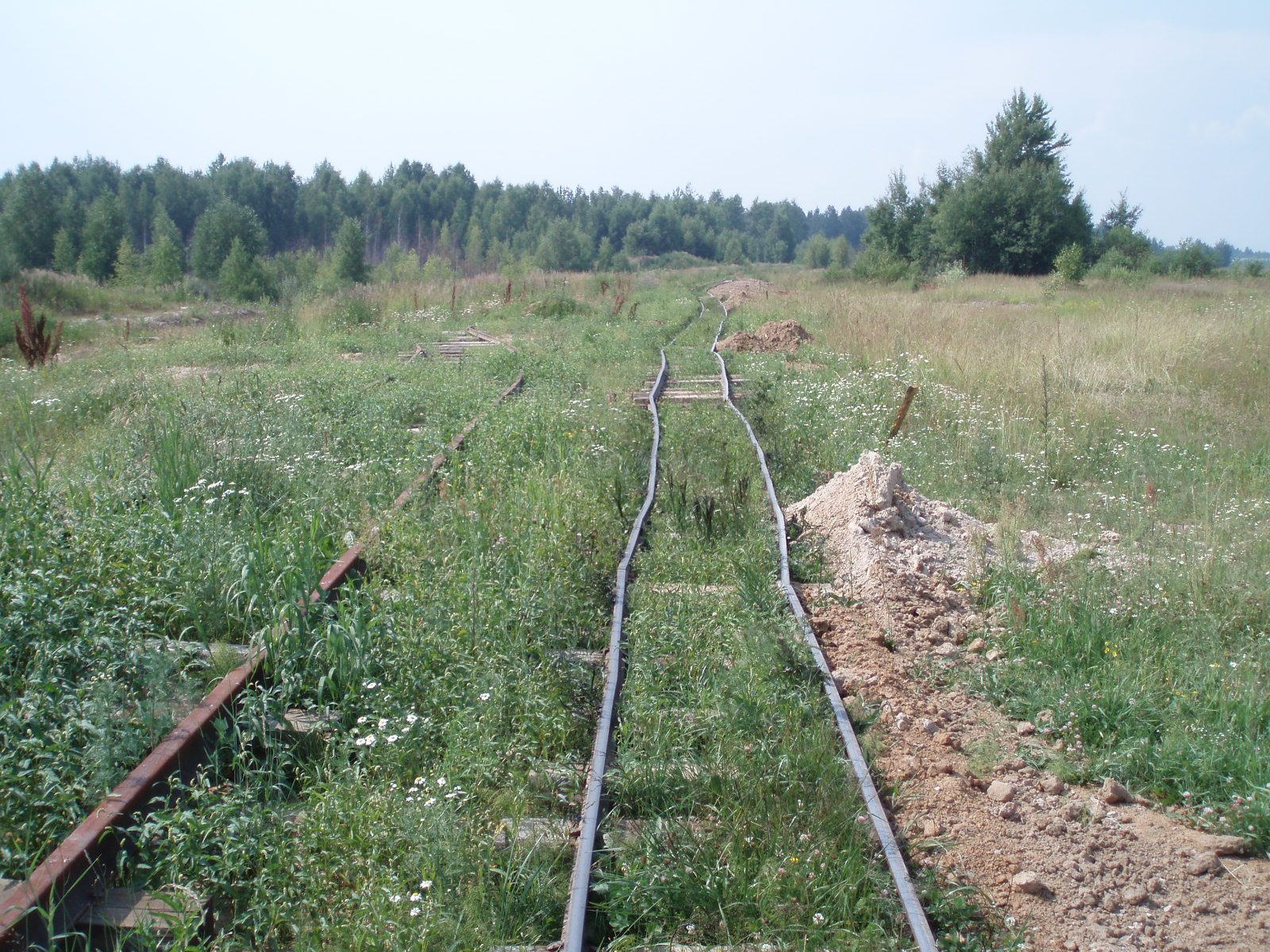 Узкоколейная железная дорога Тумского кирпичного завода - фотографии, сделанные в 2006 году (часть 5)