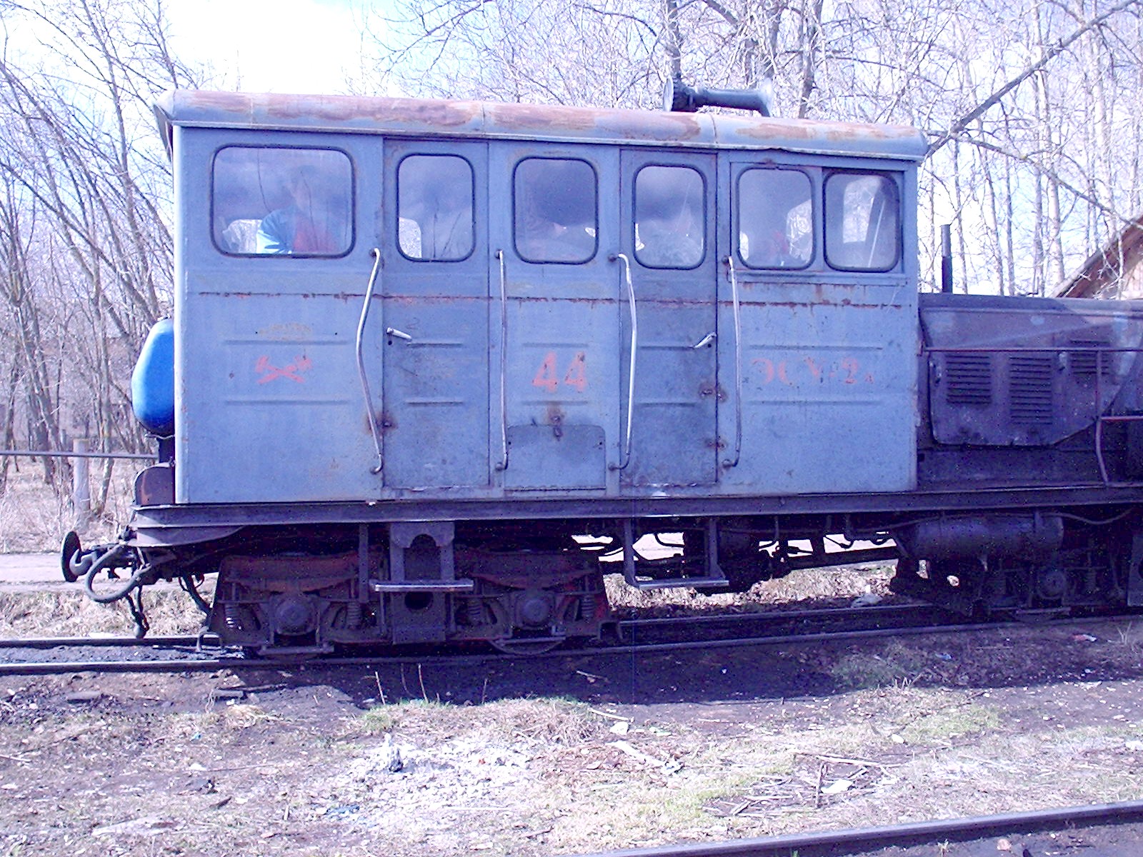 Узкоколейная железная дорога Мокеиха-Зыбинского торфопредприятия — фотографии, сделанные в 2006 году (часть 6)