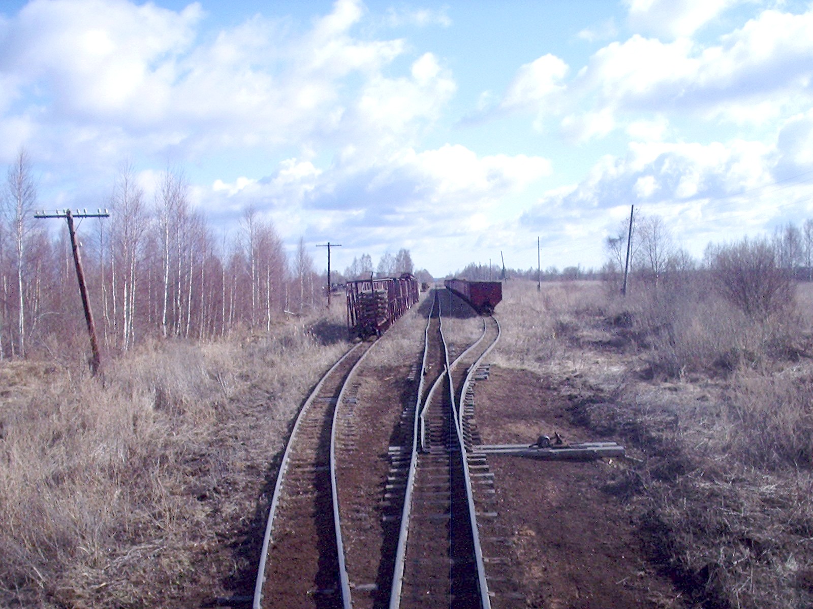 Узкоколейная железная дорога Мокеиха-Зыбинского торфопредприятия — фотографии, сделанные в 2006 году (часть 2)
