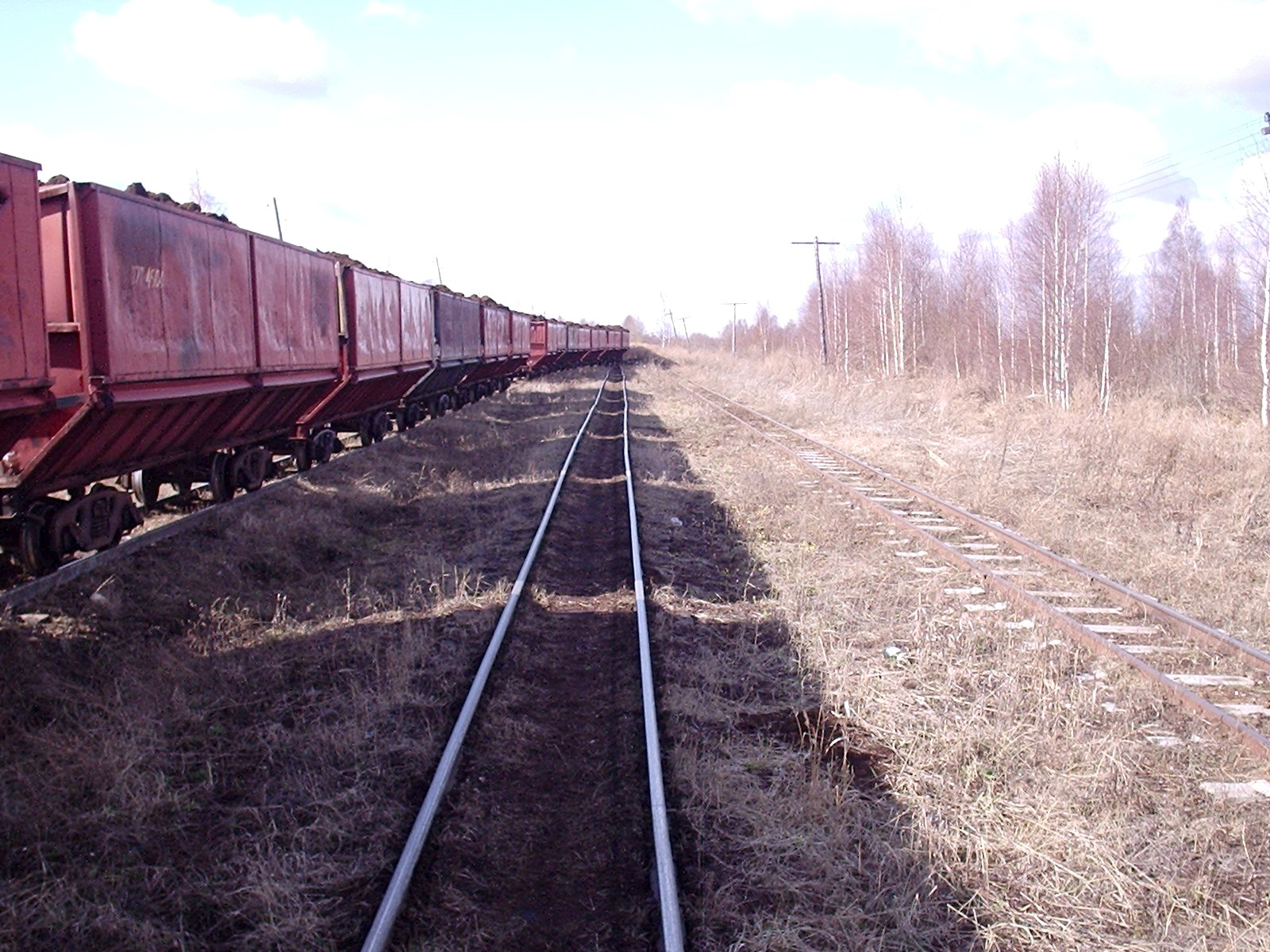 Узкоколейная железная дорога Мокеиха-Зыбинского торфопредприятия — фотографии, сделанные в 2006 году (часть 4)