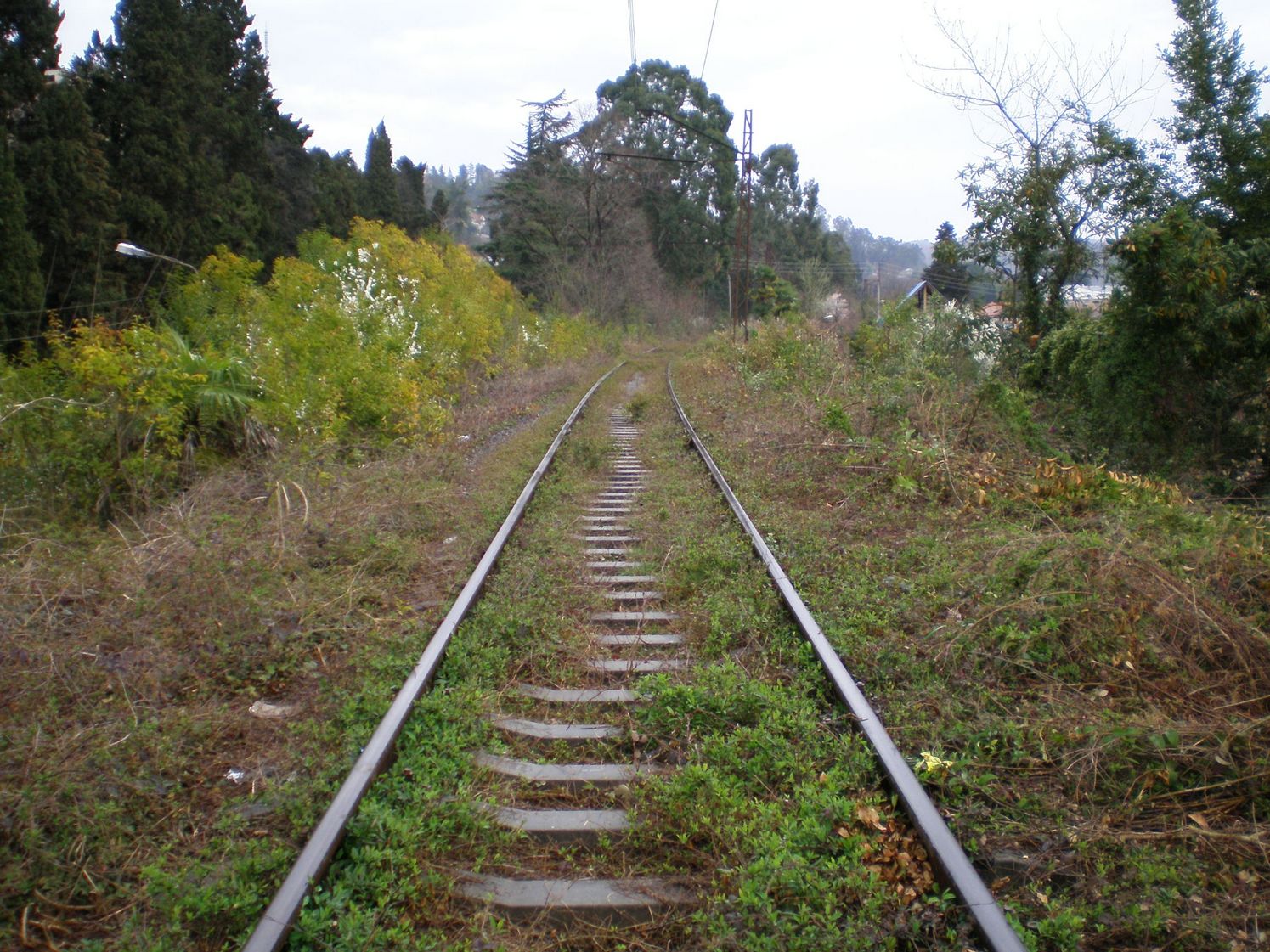 Абхазская железная дорога — фотографии, сделанные в 2008 году (часть 20)