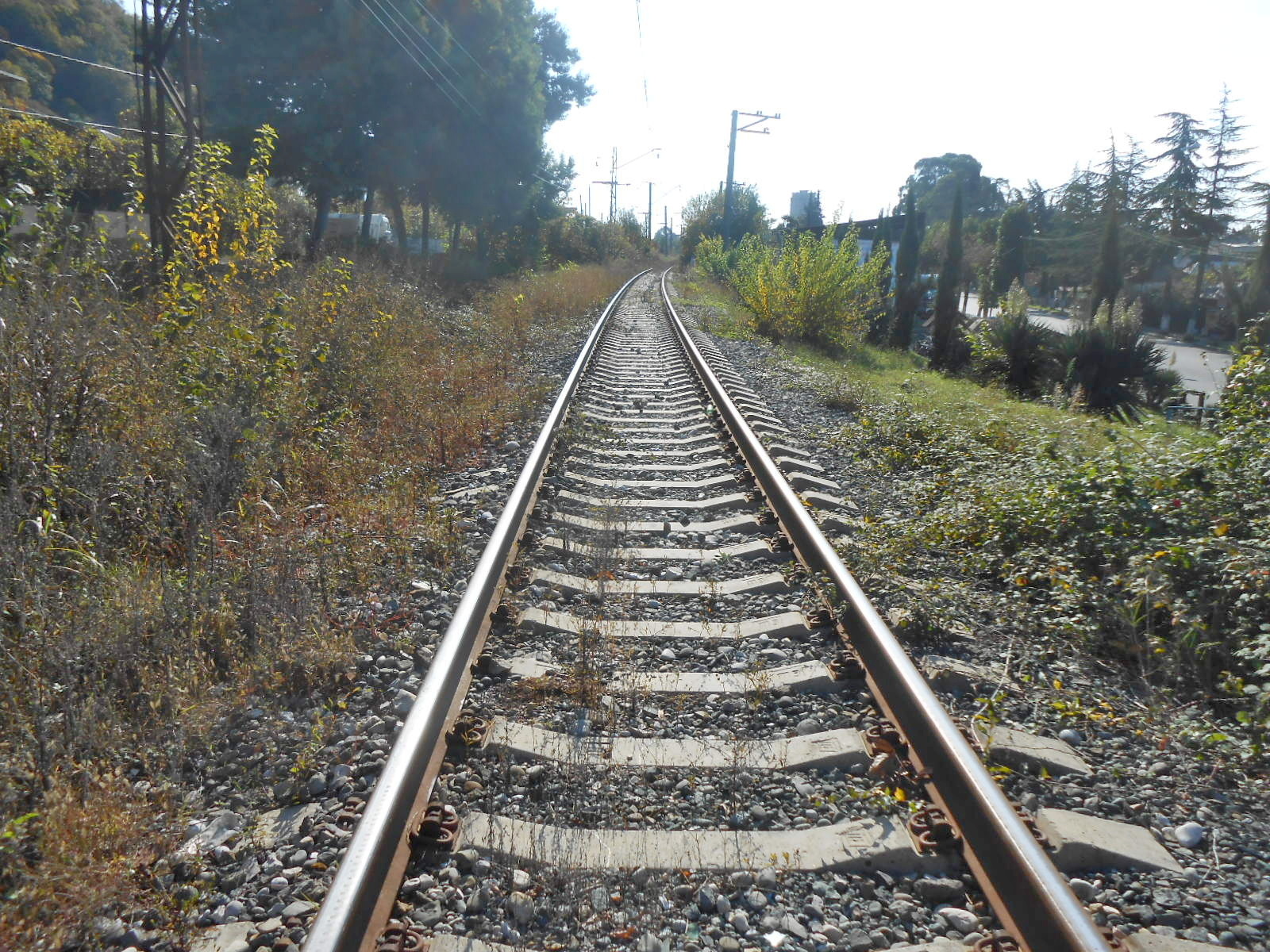 Абхазская железная дорога — фотографии, сделанные в 2014 году (часть 1)
