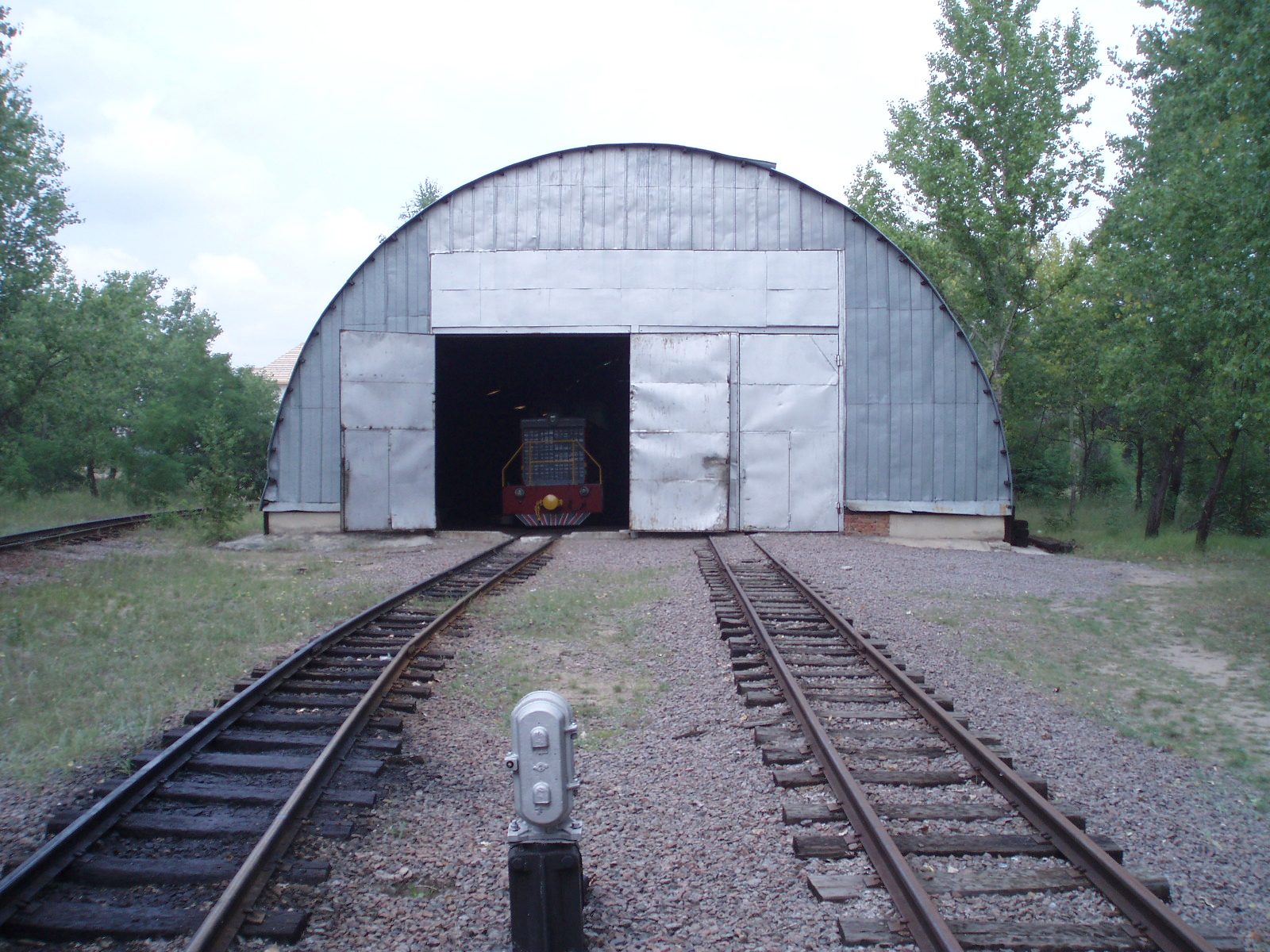 Лискинская детская железная дорога — фотографии, сделанные в 2006 году (часть 1)