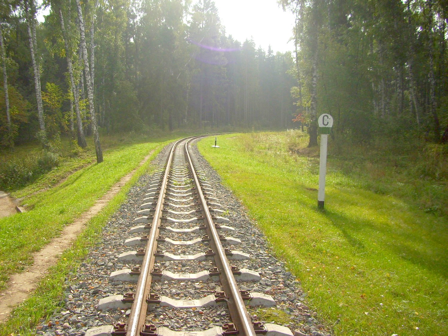 Казанская детская железная дорога  —  фотографии, сделанные в 2009 году (часть 6)