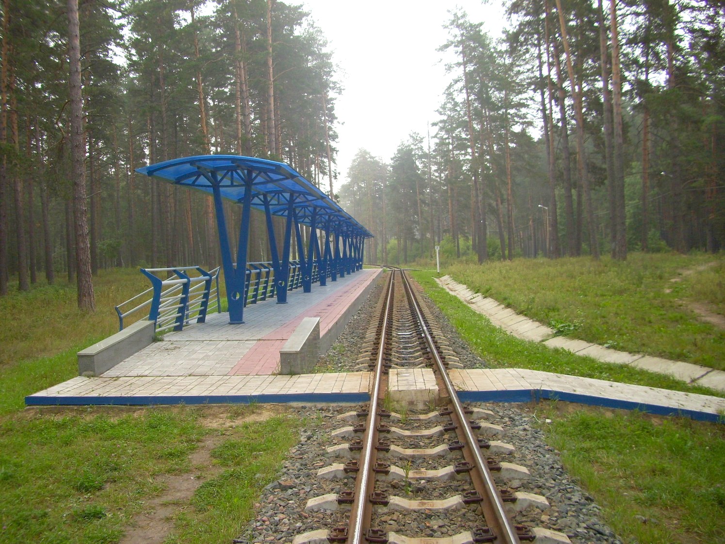 Казанская детская железная дорога  —  фотографии, сделанные в 2009 году (часть 4)