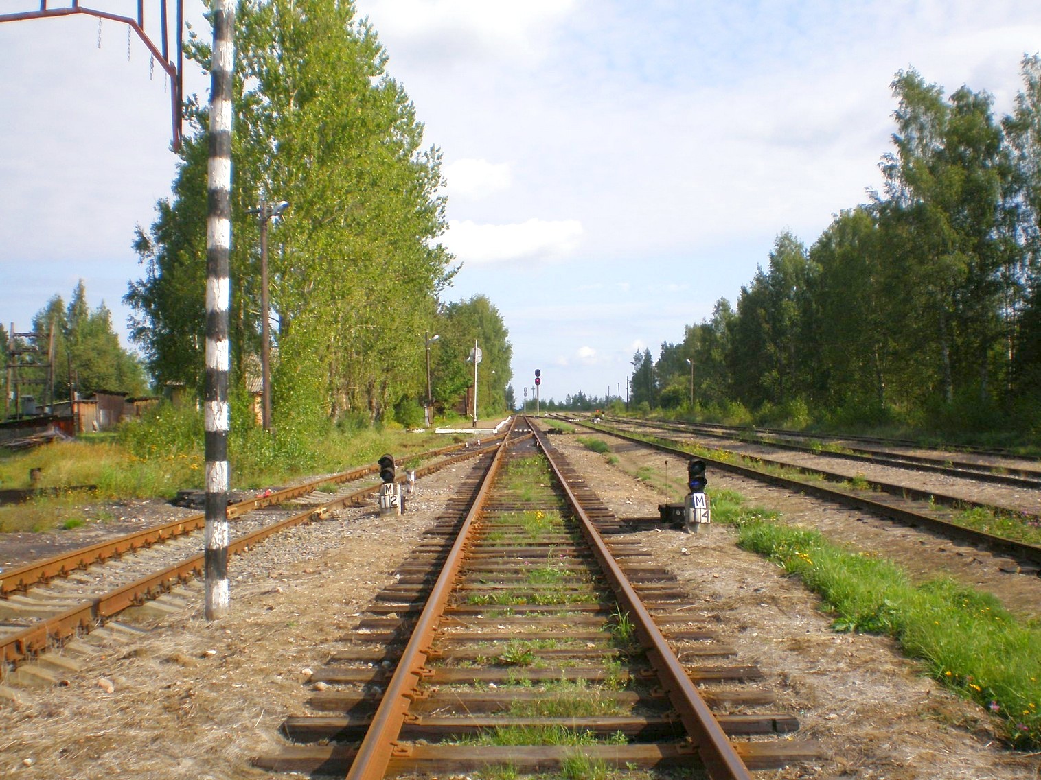 Железнодорожная линия Окуловка  — Неболчи
  —  фотографии, сделанные в 2008 году (часть 4)