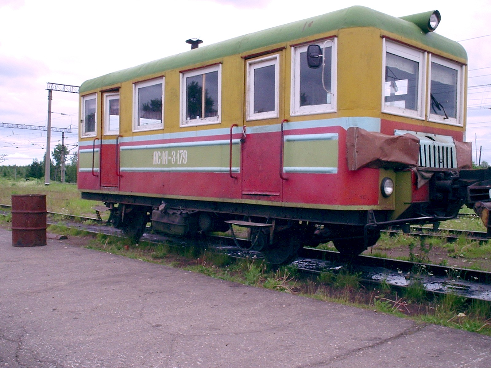 Ерцевская железная дорога  —  фотографии, сделанные в   2005  году (часть 2)