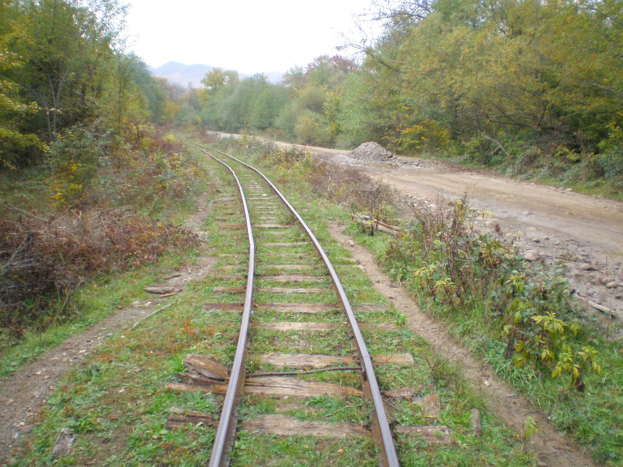 Апшеронская узкоколейная  железная дорога  —  фотографии, сделанные в 2007 году (часть 42)