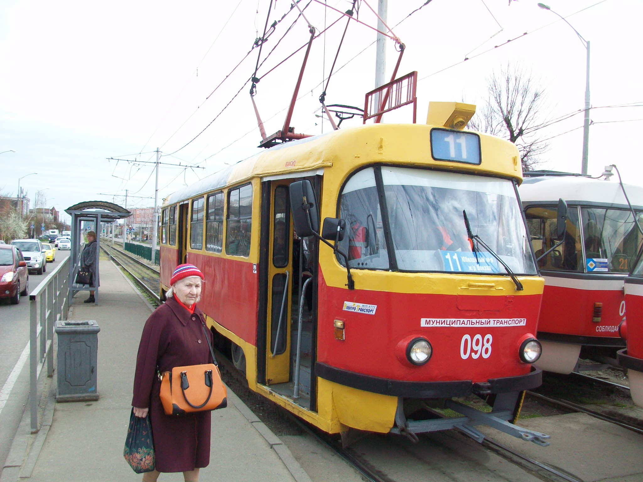 Краснодарский трамвай  —  фотографии, сделанные в 2015 году (часть 4)