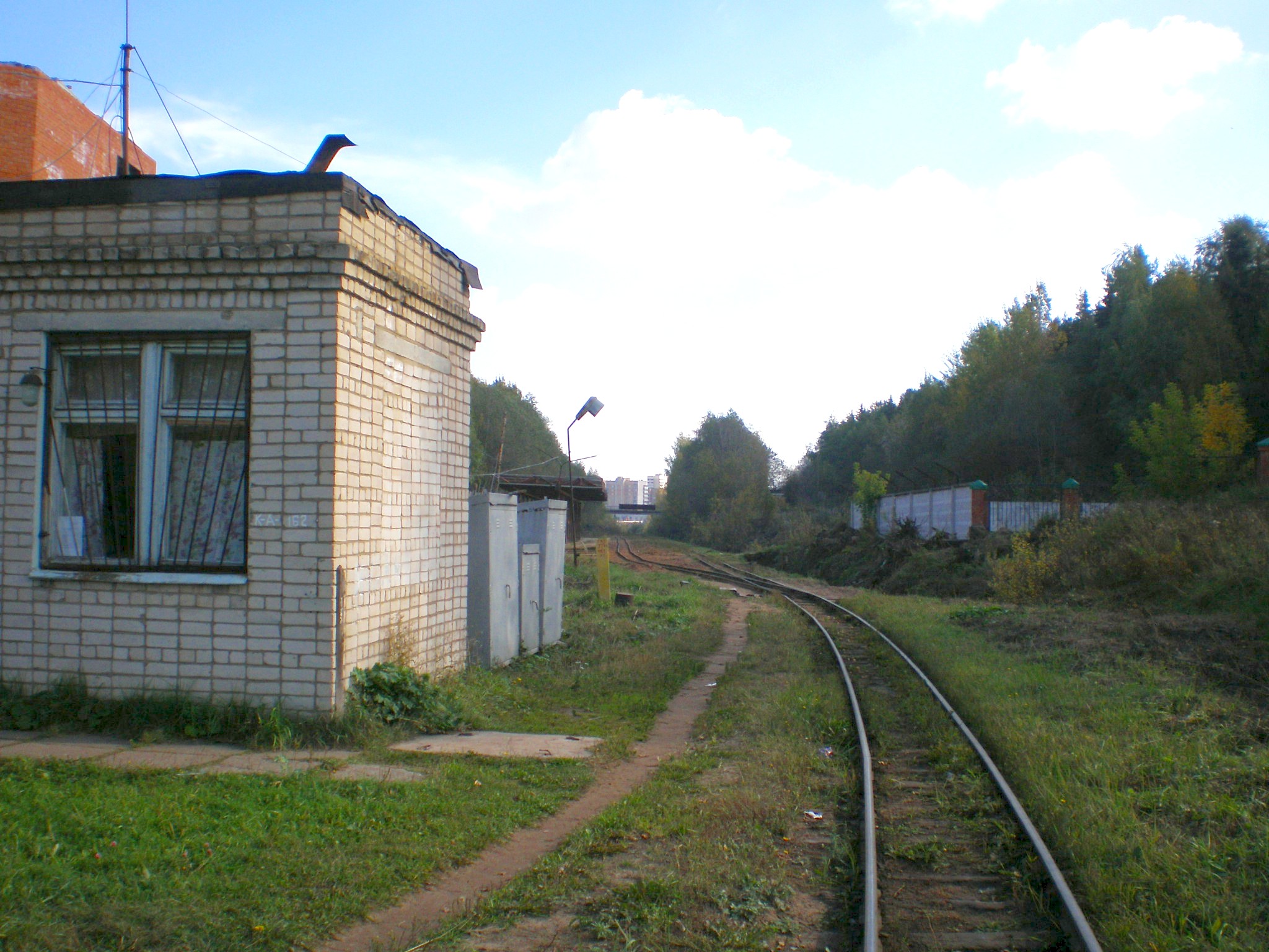 Узкоколейная железная дорога Каринского транспортного управления — фотографии, сделанные в 2007 году