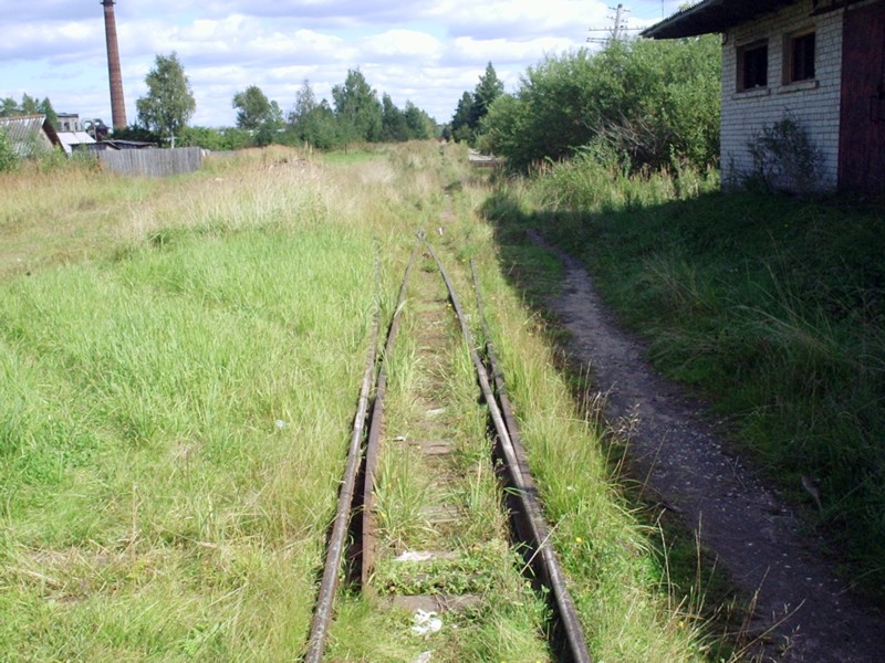 Узкоколейная железная дорога Васильевского предприятия промышленного железнодорожного транспорта  — фотографии, сделанные в 2005 году (часть 20)