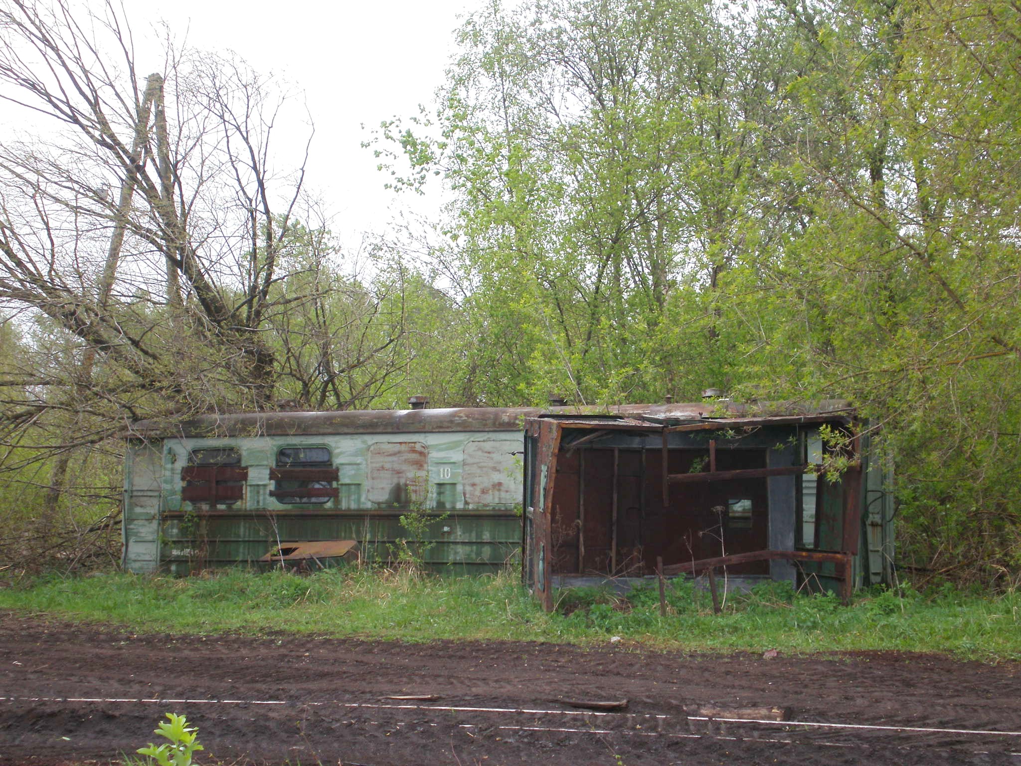 Узкоколейная железная дорога Васильевского предприятия промышленного железнодорожного транспорта  — фотографии, сделанные в 2008 году (часть 2)