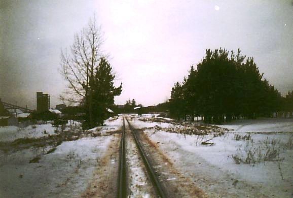 Узкоколейная железная дорога  Тверского комбината строительных материалов №2 — фотографии, сделанные в 2003 году