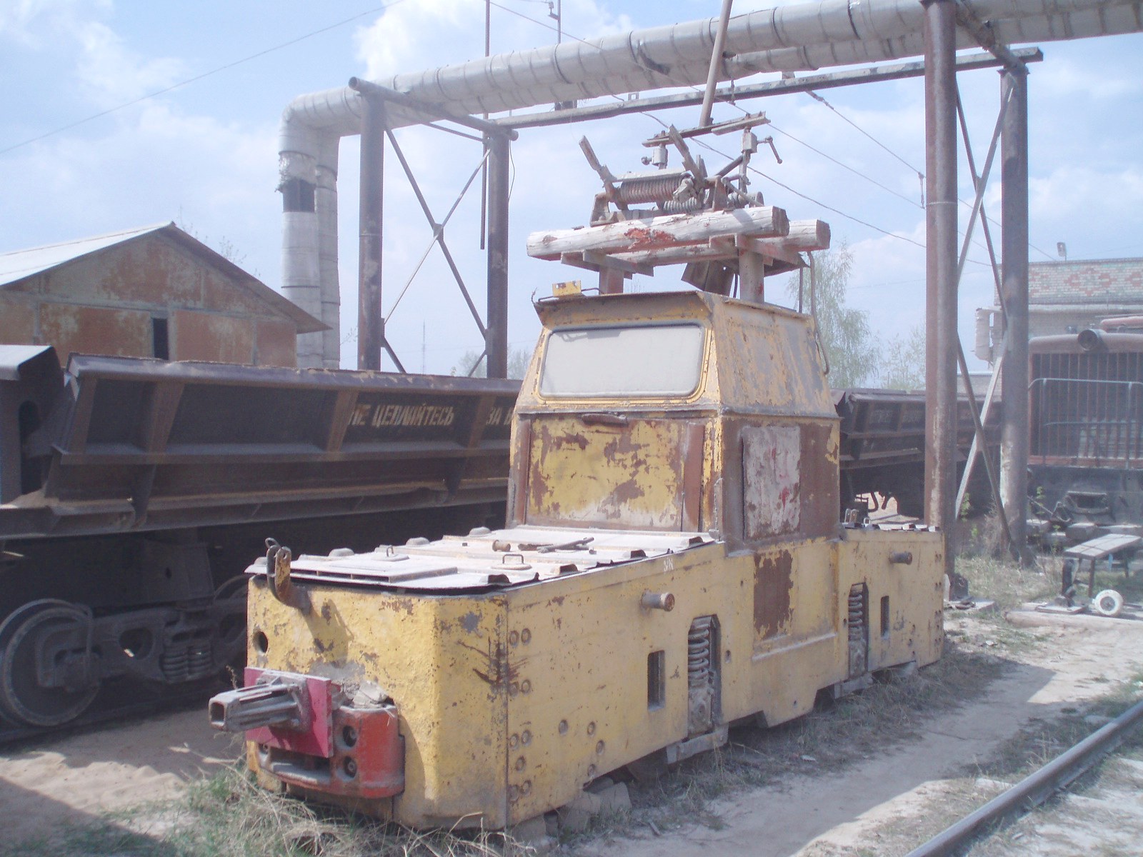 Узкоколейная железная дорога Тверского комбината строительных материалов № 2 - фотографии, сделанные в 2006 году (часть 1)