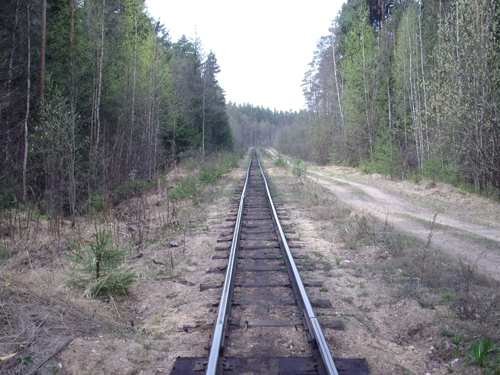 Узкоколейная железная дорога Тверского комбината строительных материалов № 2 - фотографии, сделанные в 2006 году (часть 9)