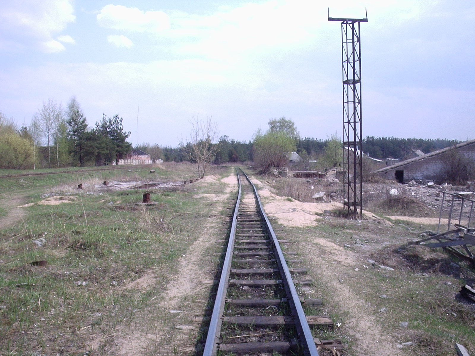 Узкоколейная железная дорога Тверского комбината строительных материалов № 2 — фотографии, сделанные в 2006 году (часть 4)