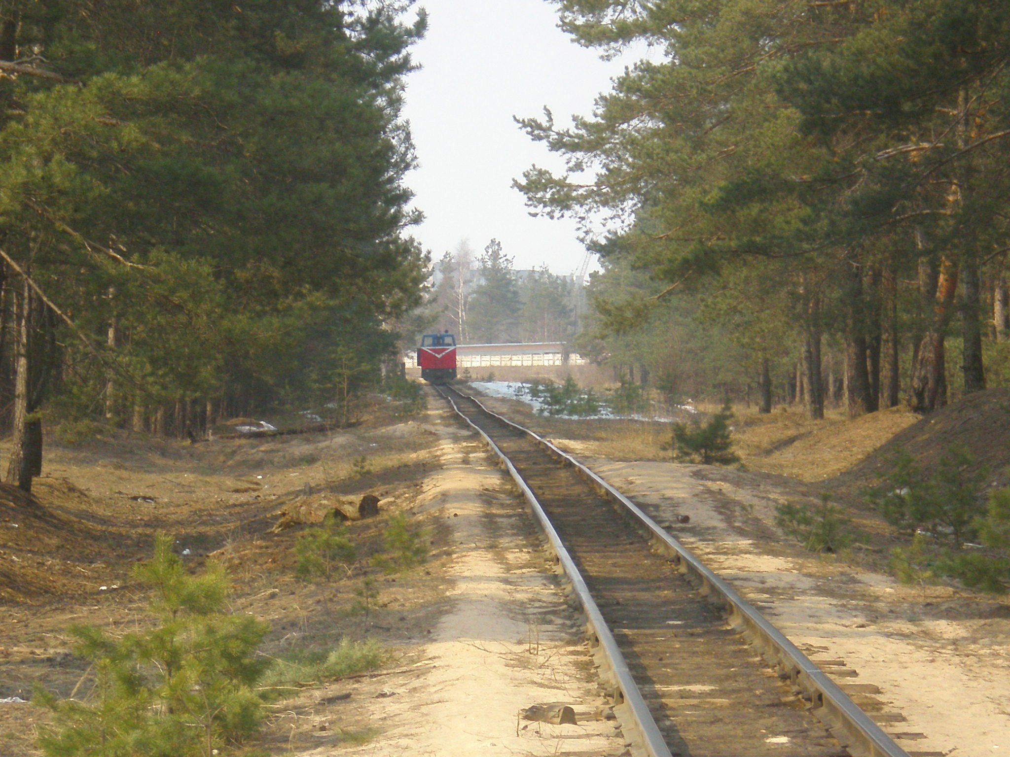 Узкоколейная железная дорога  Тверского комбината строительных материалов №2 — фотографии, сделанные в 2009 году (часть 2)