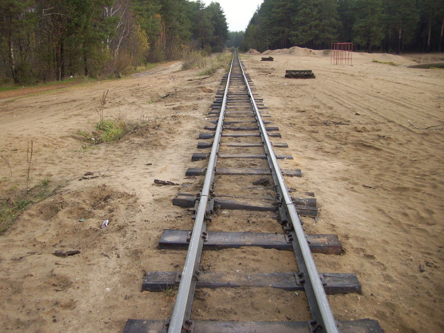 Узкоколейная железная дорога  Тверского комбината строительных материалов №2 — фотографии, сделанные в 2010 году (часть 3)