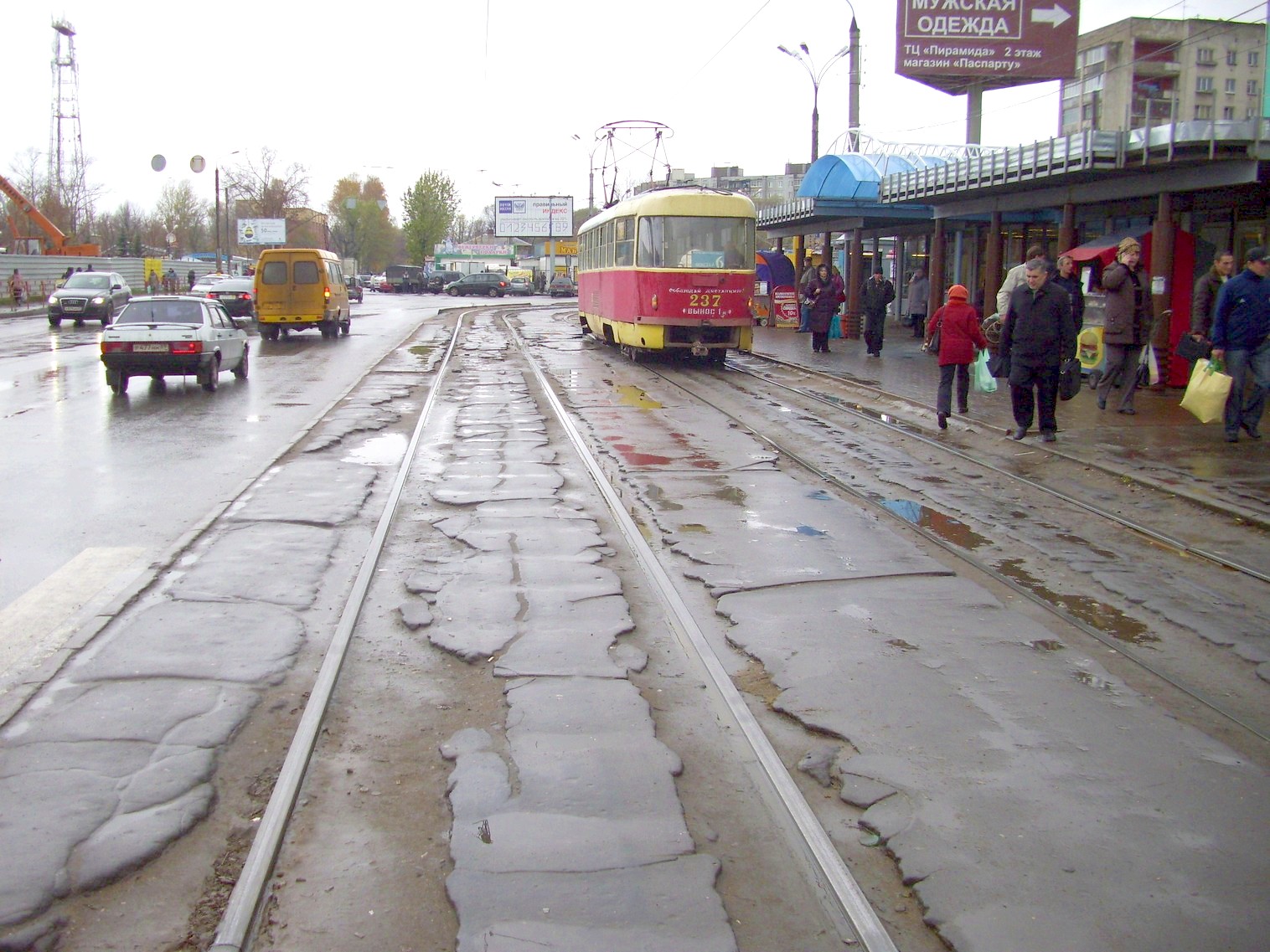 Тверской трамвай  —  фотографии, сделанные в 2010 году (часть  3)