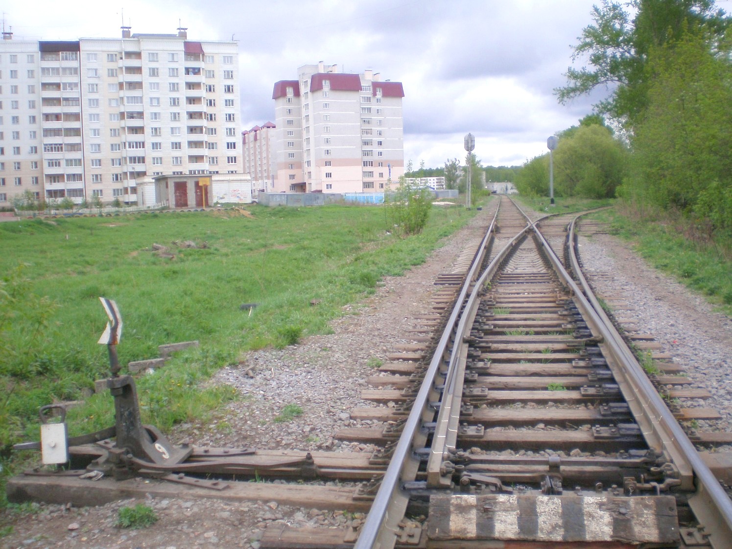 Железнодорожная линия Дорошиха - Васильевский мох