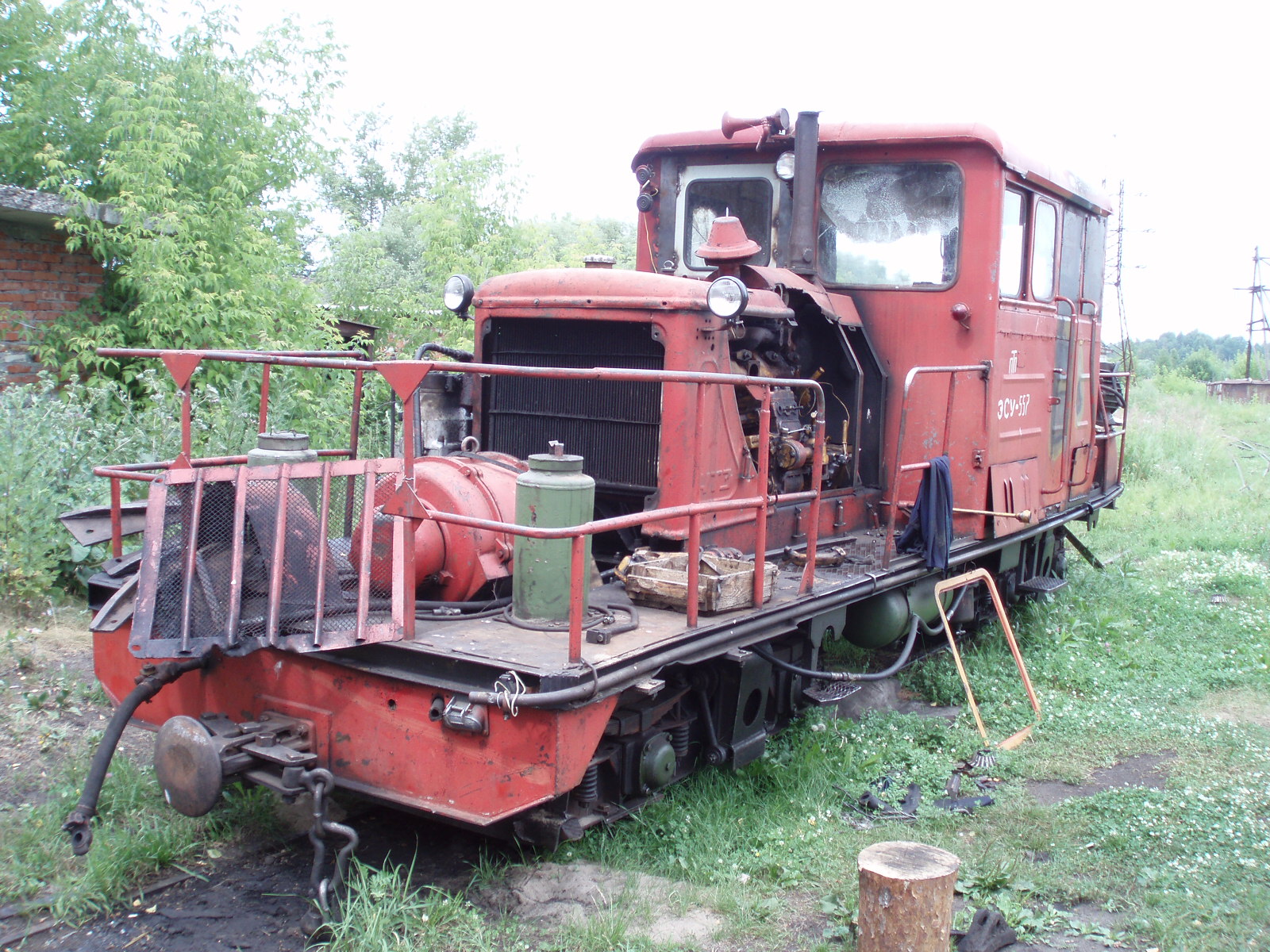 Узкоколейная железная дорога Шатурского транспортного управления — фотографии, сделанные в 2006 году (часть 8)