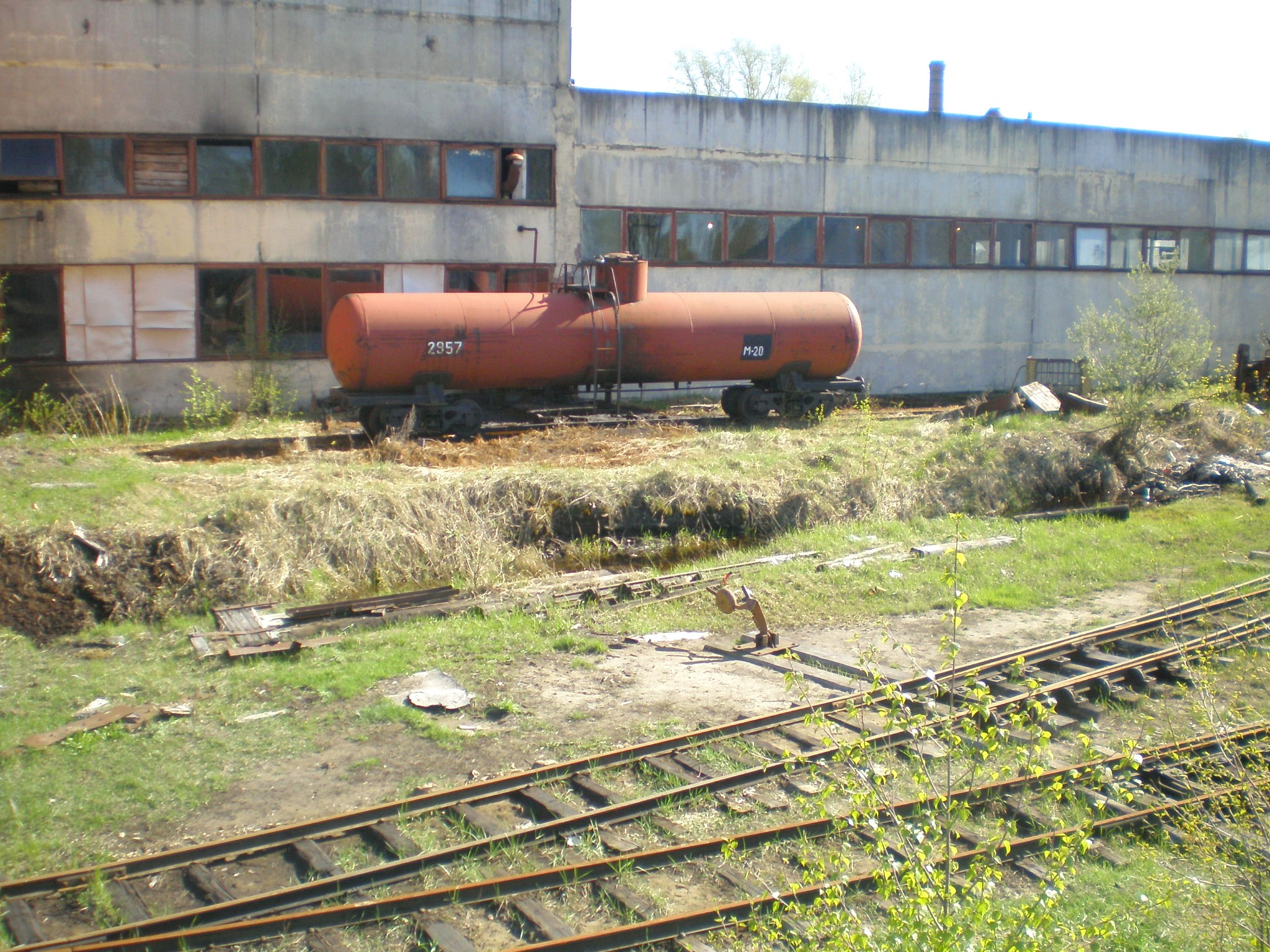 Узкоколейная железная дорога Шатурского транспортного управления — фотографии, сделанные в 2008 году (часть 10)