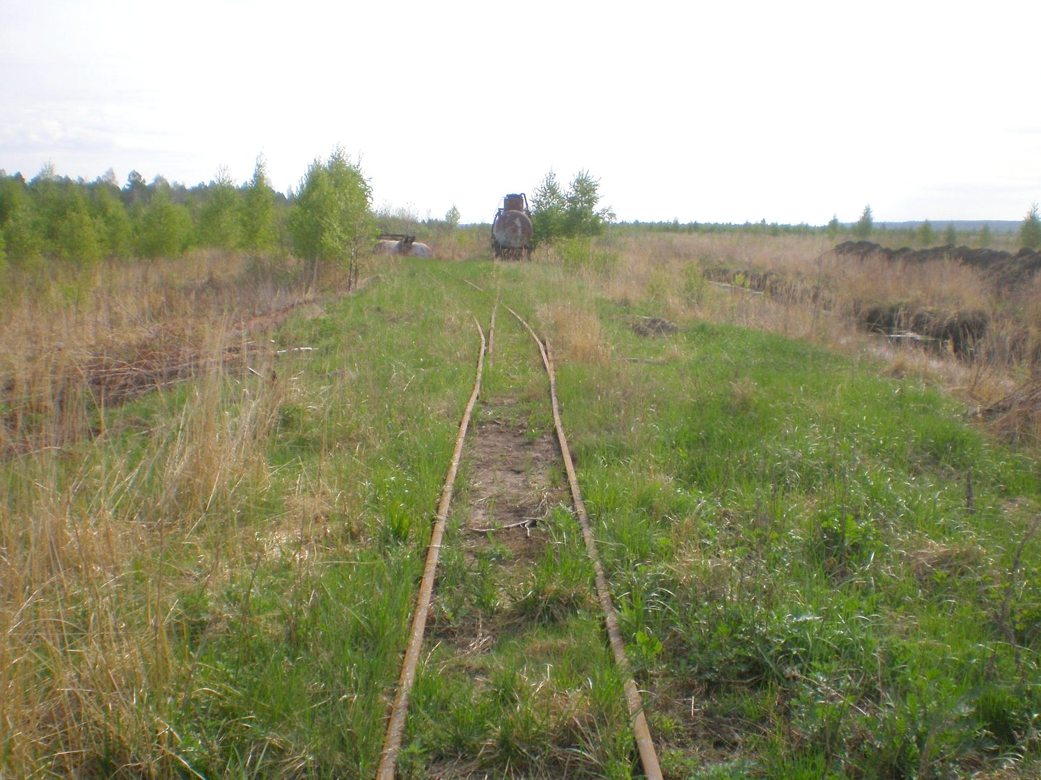 Узкоколейная железная дорога Шатурского транспортного управления — фотографии, сделанные в 2009 году (часть 24)