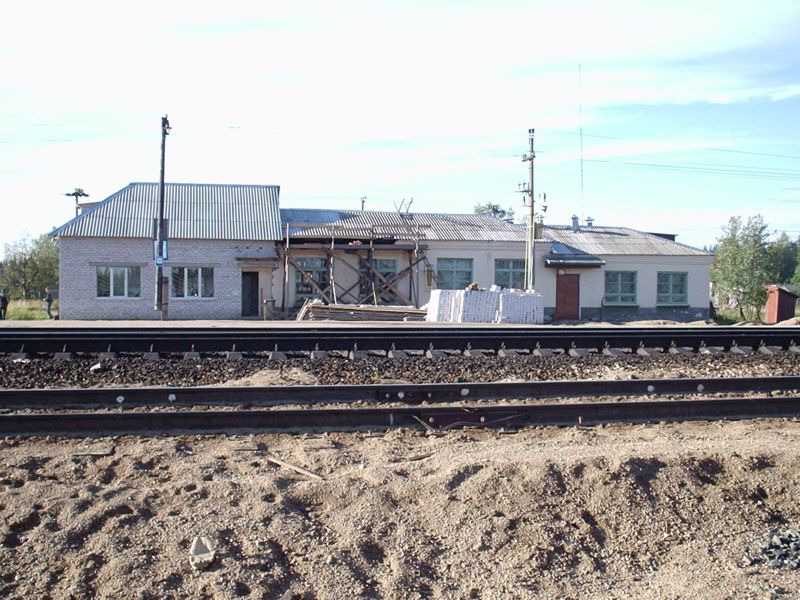 Узкоколейная железная дорога в Ломоватке — фотографии, сделанные в 2005 году (часть 1)