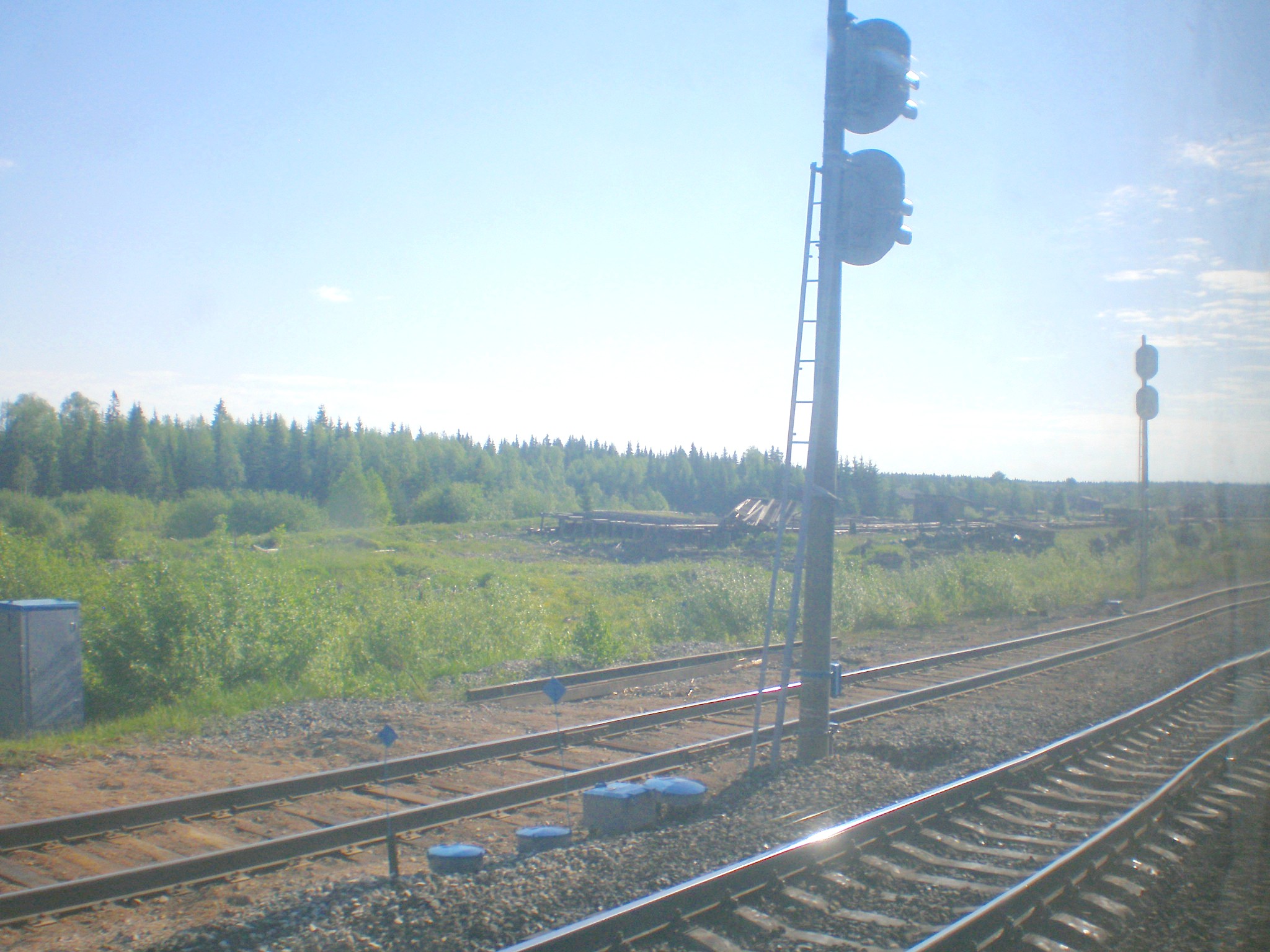 Узкоколейная железная дорога в Ломоватке  — фотографии, сделанные в 2008 году (часть 1)