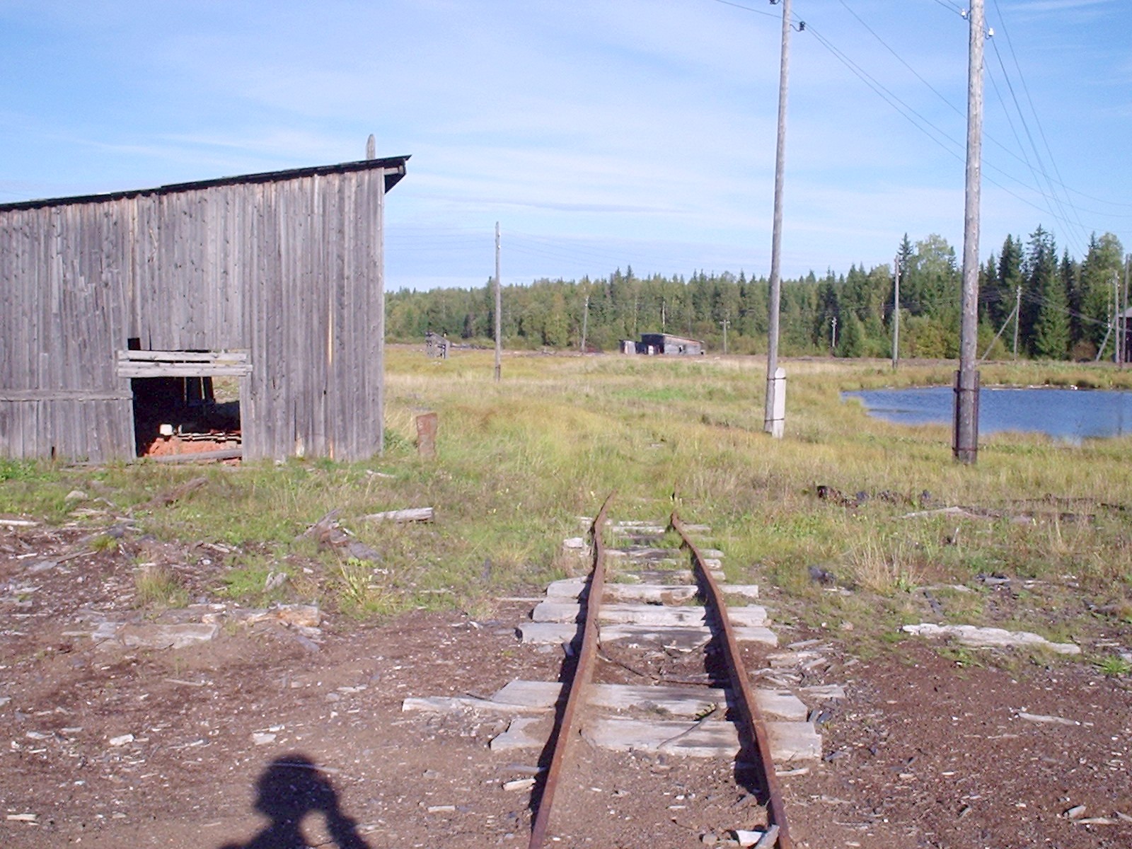 Узкоколейная железная дорога в Ломоватке — фотографии, сделанные в 2005 году (часть 2)