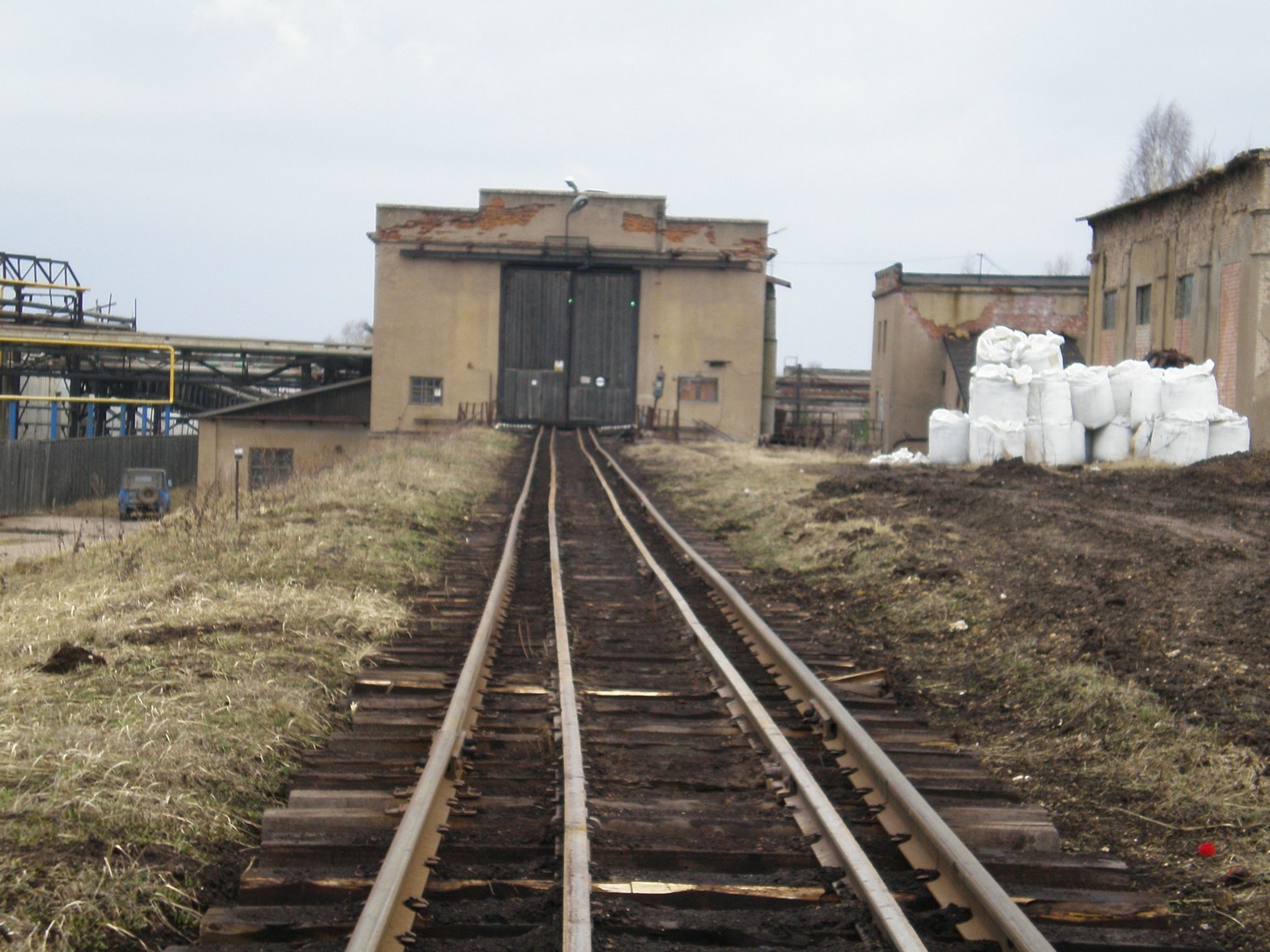 Узкоколейная железная дорога Ранцевского торфопредприятия  —  фотографии, сделанные в 2008 году (часть 1)
