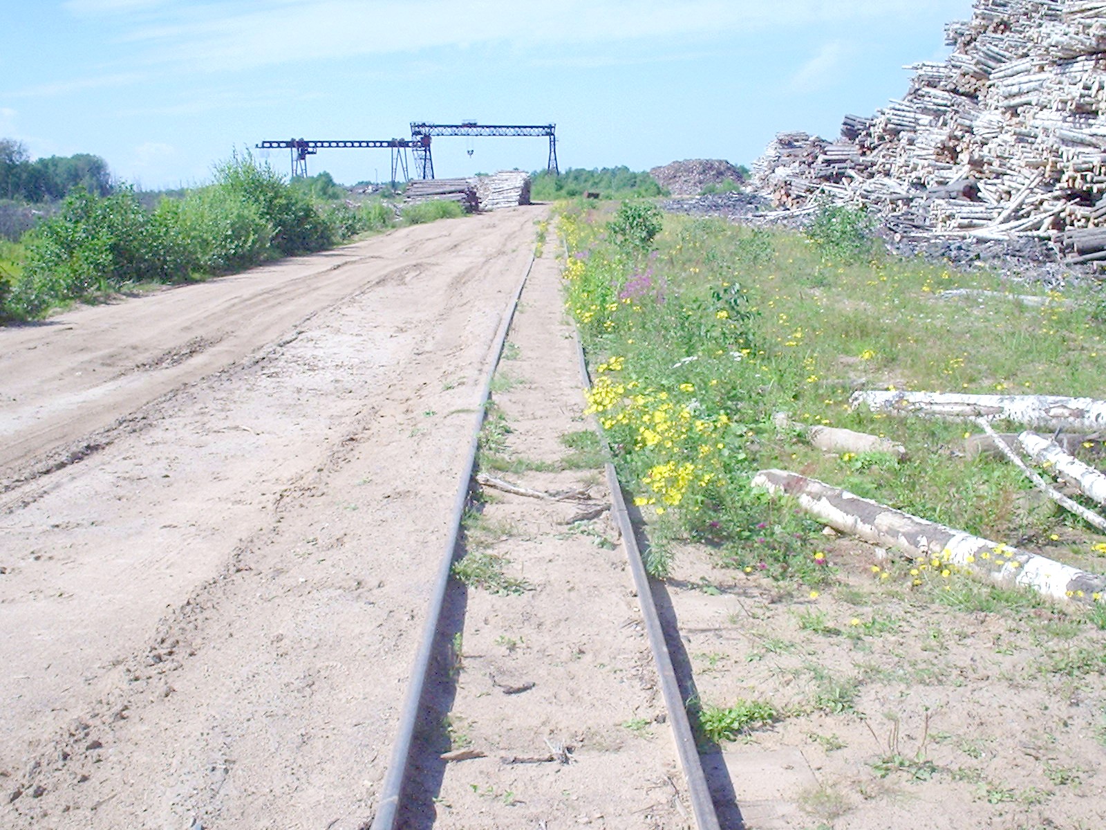 Сорокопольская узкоколейная железная дорога — фотографии, сделанные в 2006 году (часть 7)
