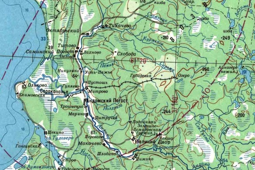 Сорокопольская узкоколейная железная дорога   -   топографические карты