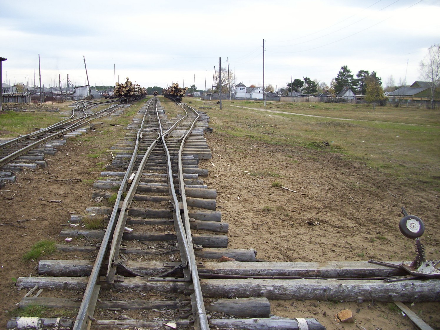 Чепецкая узкоколейная железная дорога  —  фотографии, сделанные в 2009 году (часть 2)